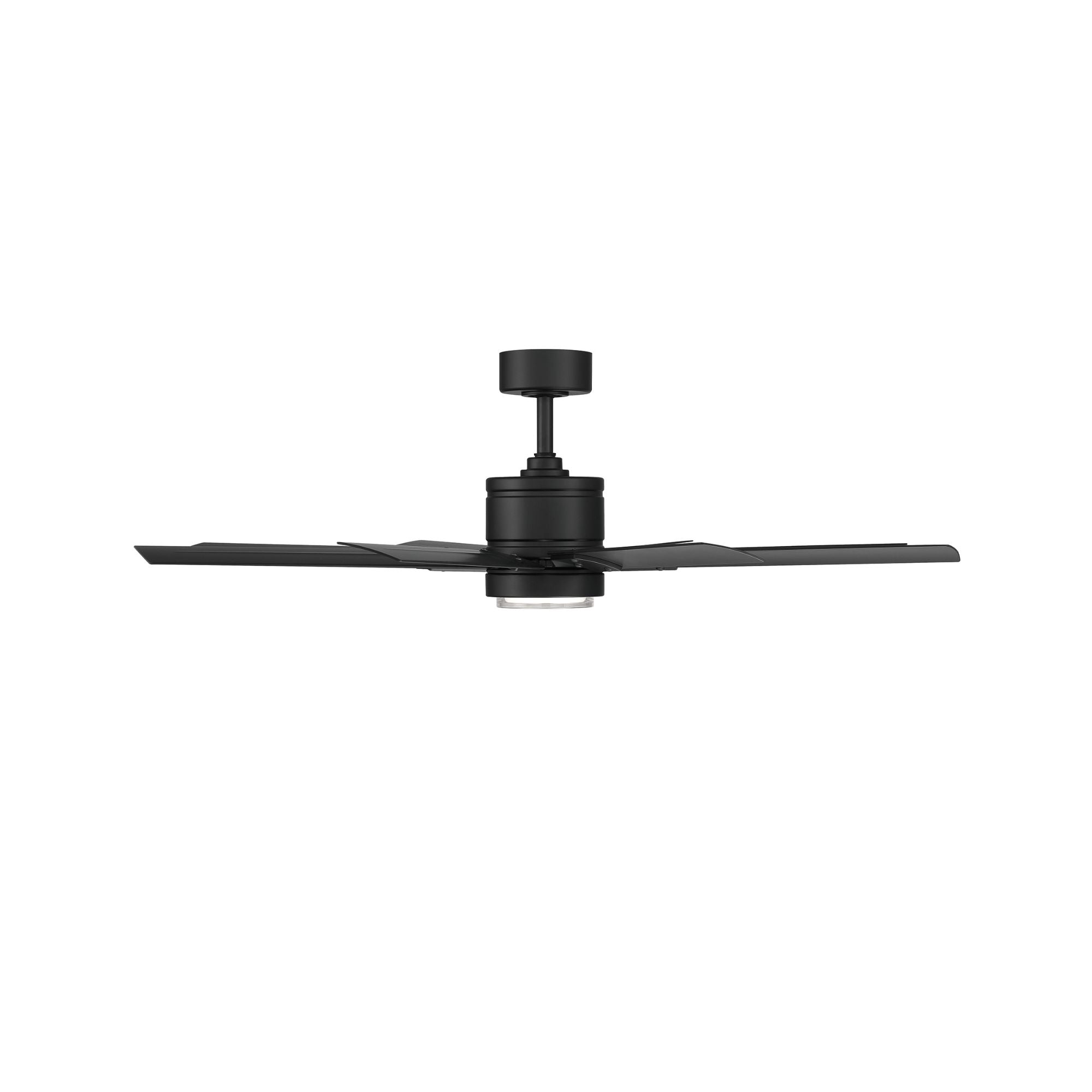 Renegade 52" Black LED Smart Windmill Ceiling Fan
