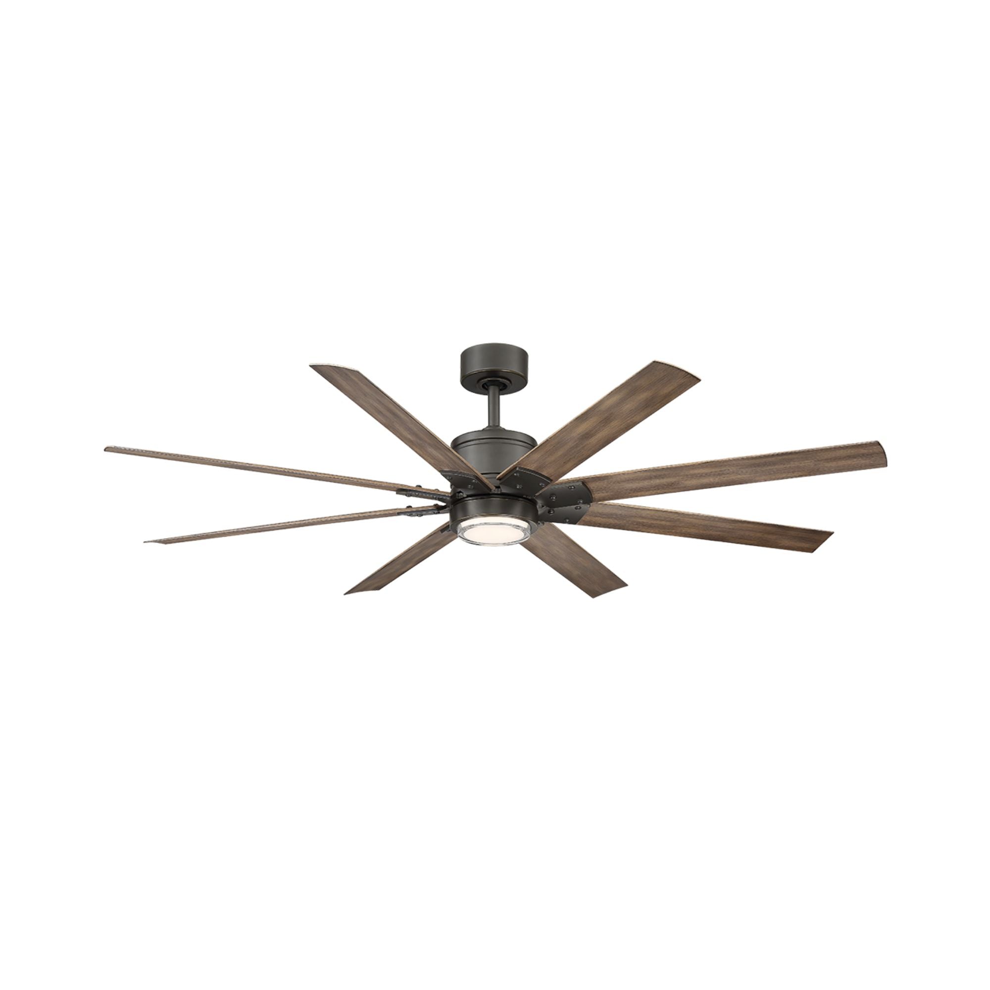 Renegade 66" Bronze LED Smart Windmill Ceiling Fan