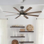 Modern Forms - Renegade 66" Bronze LED Smart Windmill Ceiling Fan | Bees Lighting