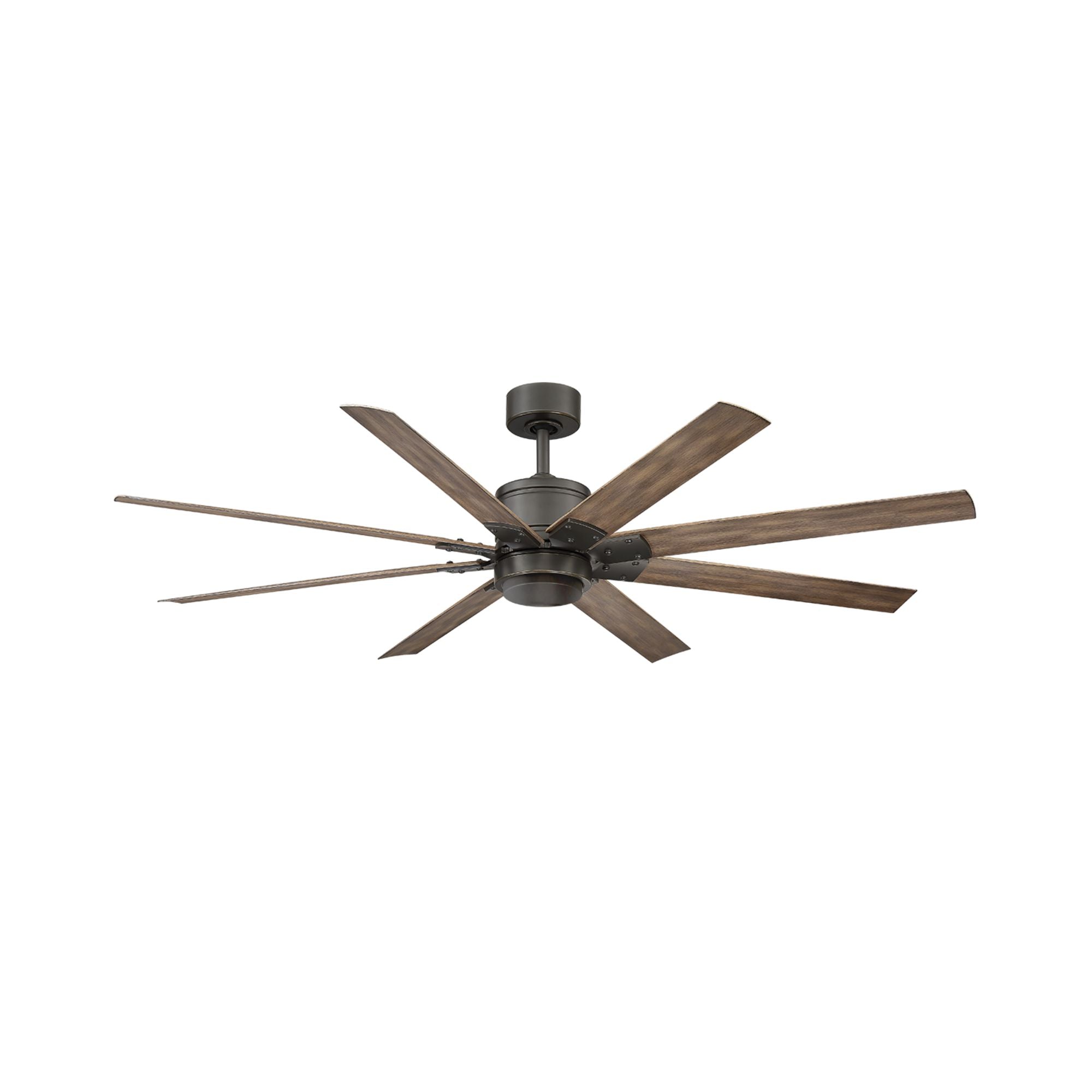 Renegade 66" Bronze LED Smart Windmill Ceiling Fan