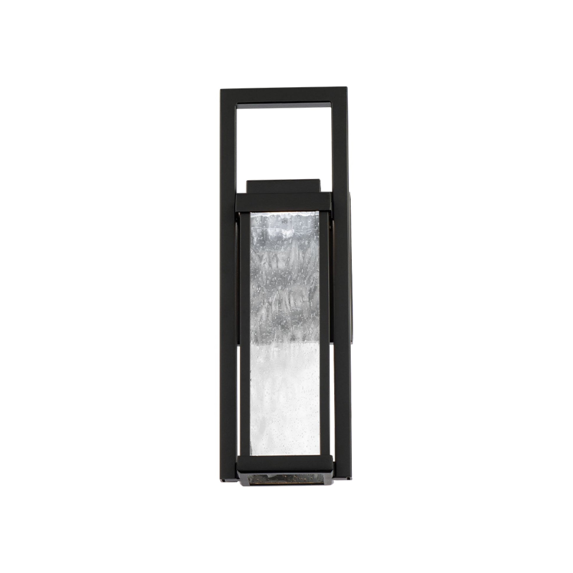 Revere 15" LED Outdoor Wall Sconce, Black Finish - Bees Lighting