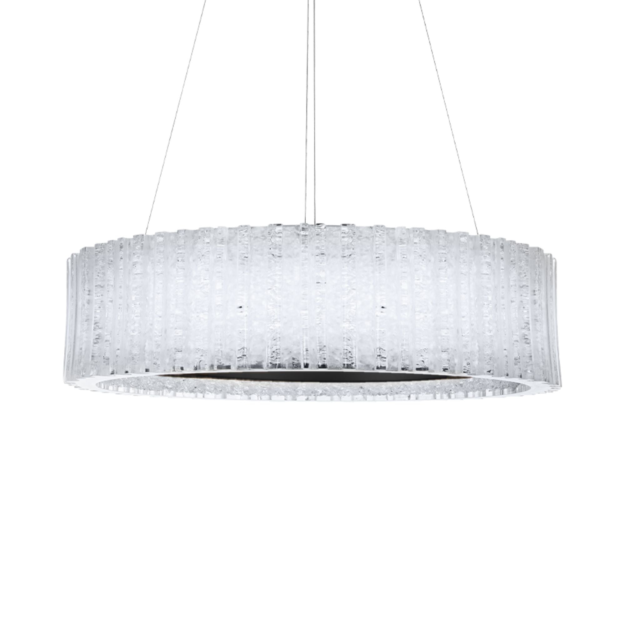 Rhiannon 28" LED Chandelier, Black Finish - Bees Lighting