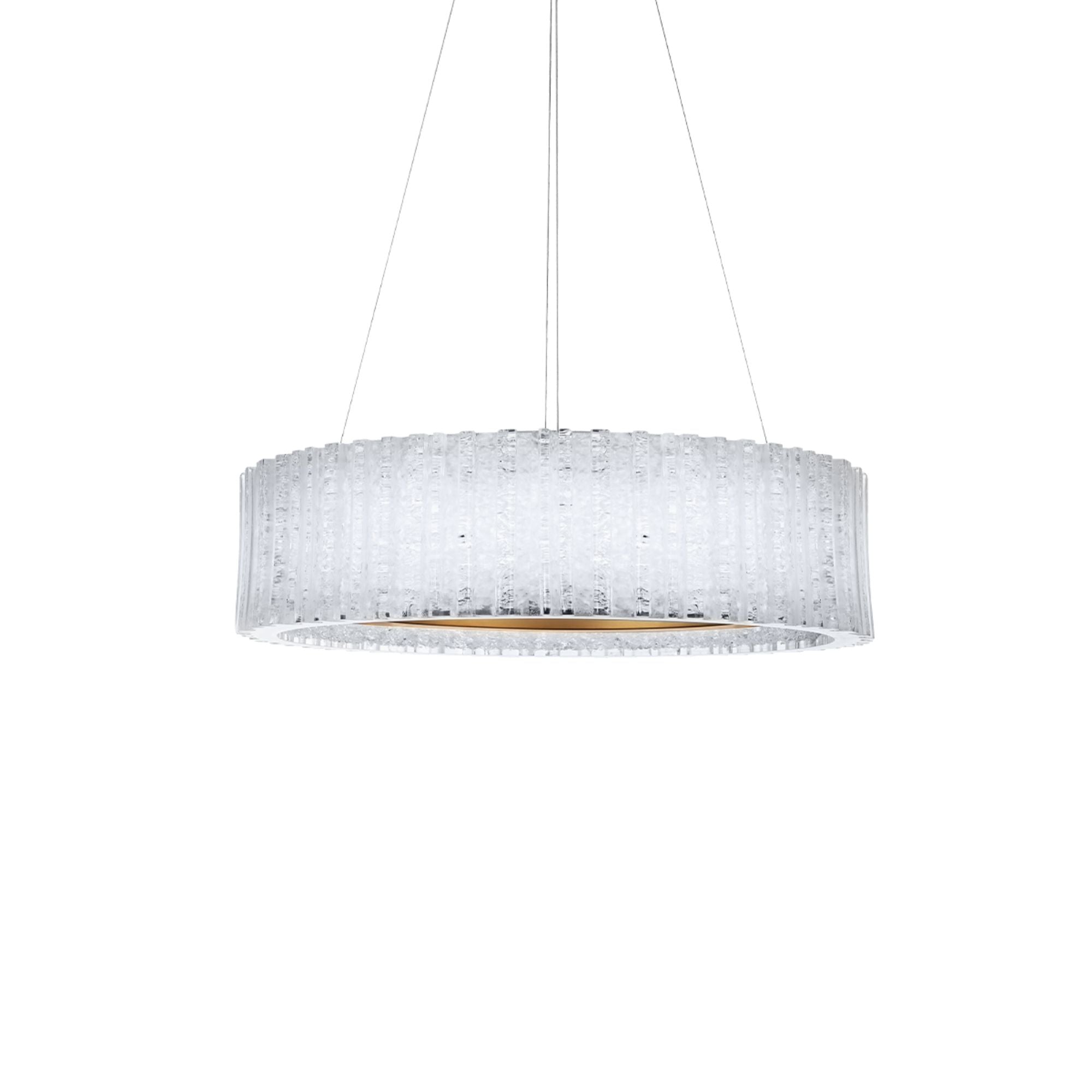 Rhiannon 28 in. LED Pendant Light Brass Finish