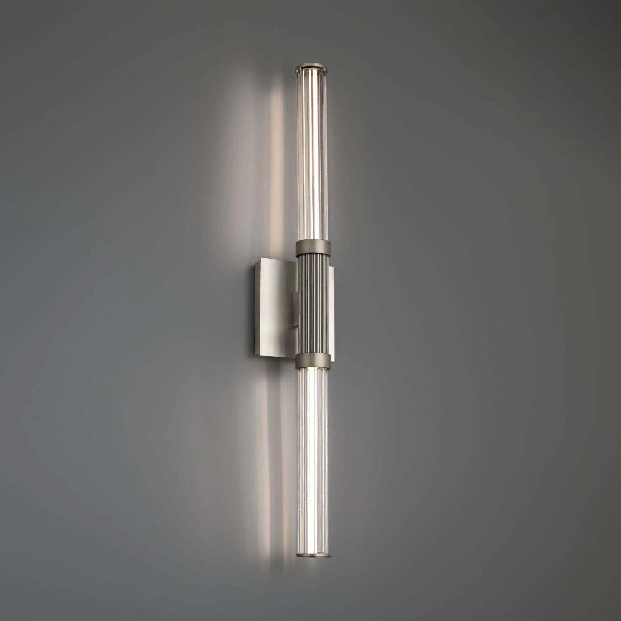 Ribeye 28" LED Bath Vanity, Brushed Nickel Finish