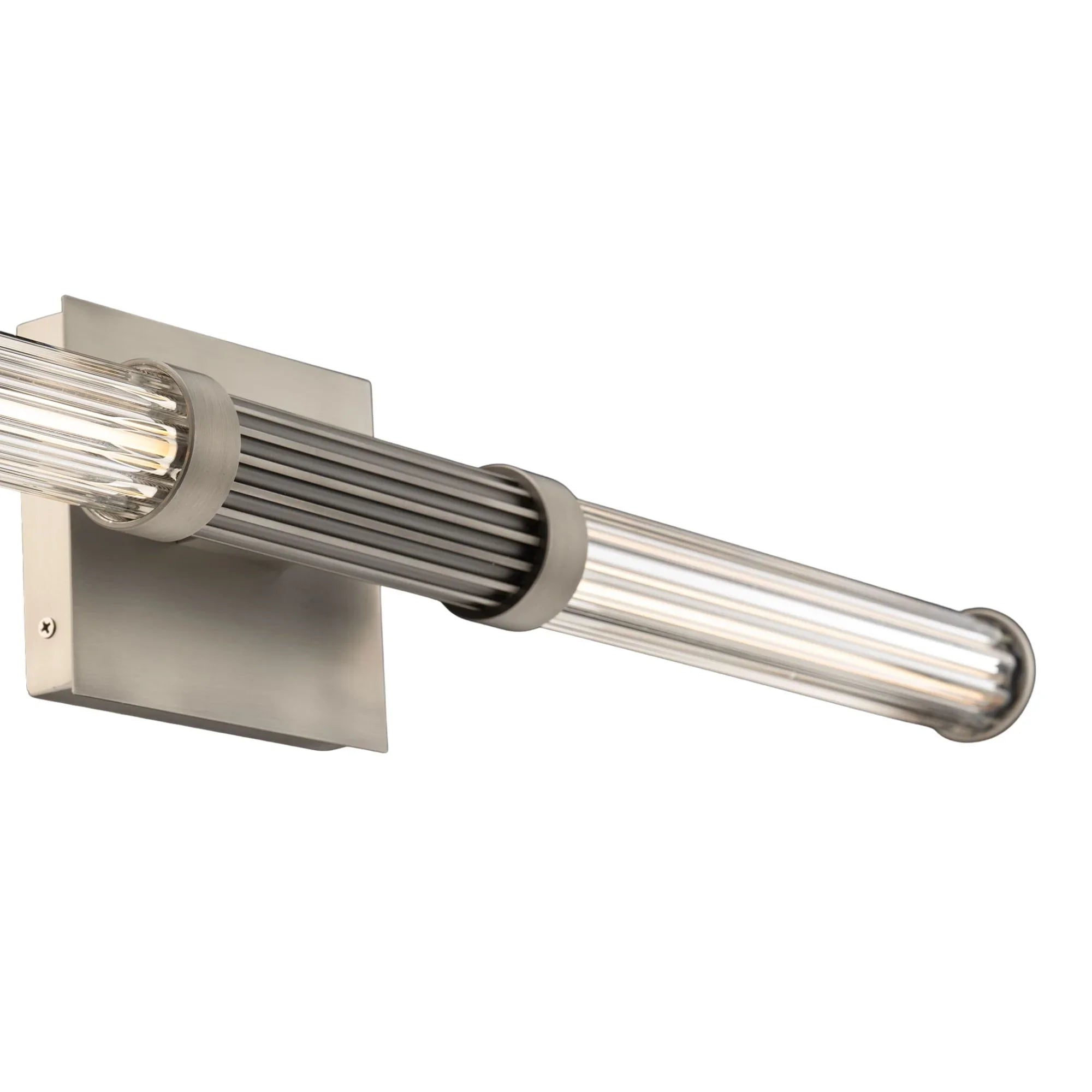 Ribeye 28" LED Bath Vanity, Brushed Nickel Finish