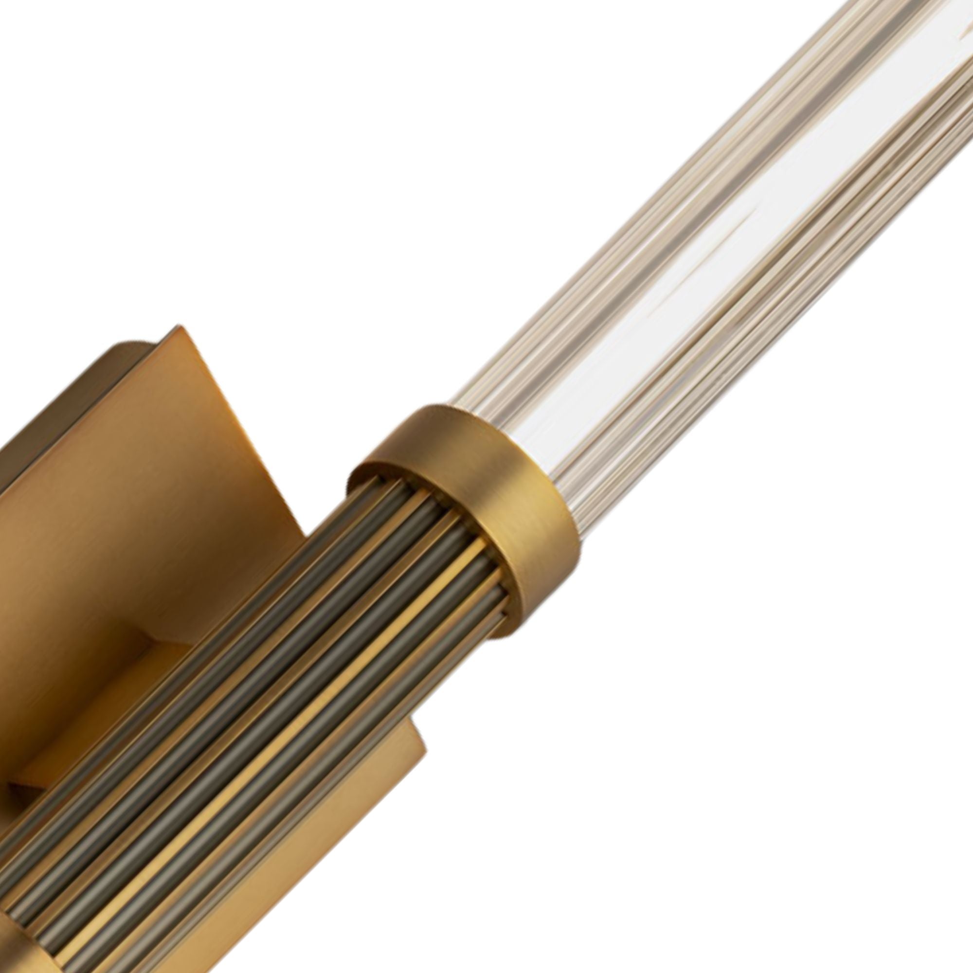 Ribeye 18" LED Wall Sconce, Aged Brass Finish