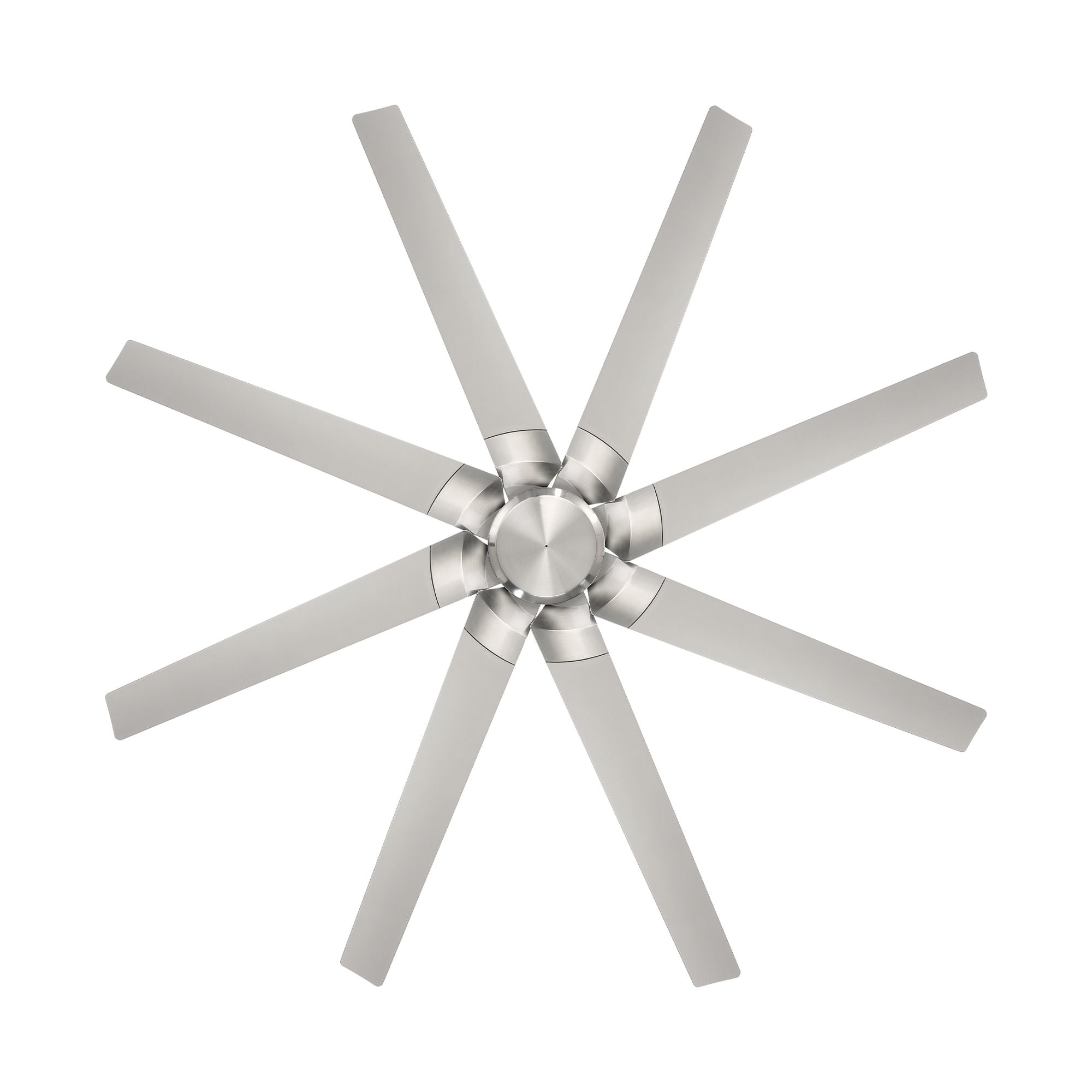 Roboto XL 70" Brushed Nickel Outdoor Ceiling Fan