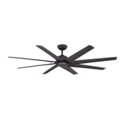 Roboto XL 70" Matte Black Outdoor Ceiling Fan