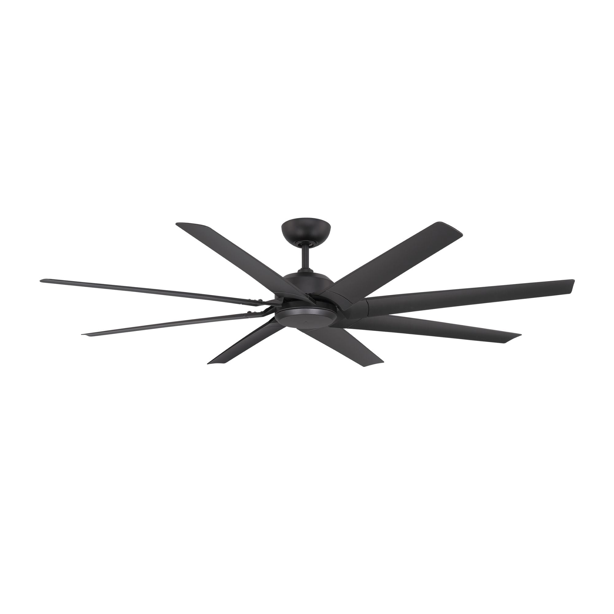 Roboto XL 70" Matte Black Outdoor Ceiling Fan