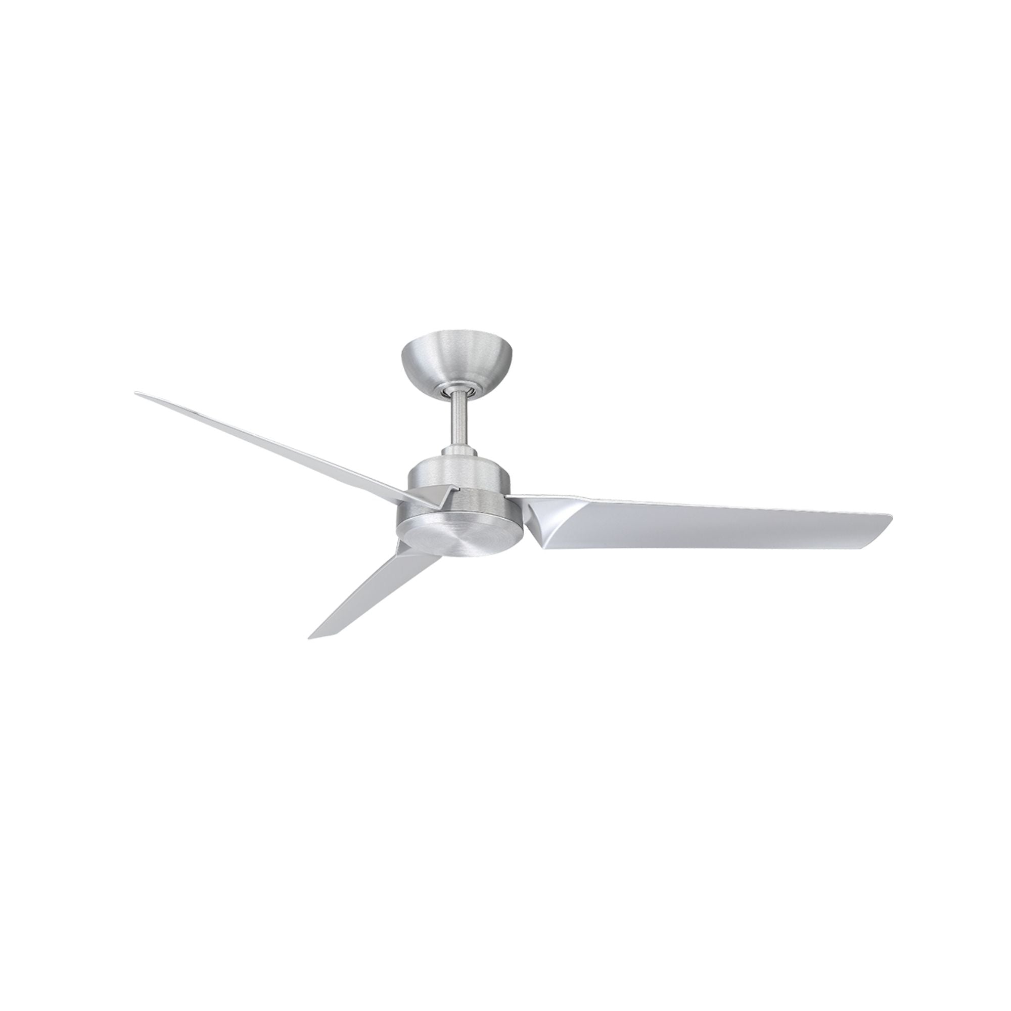 Roboto 52" Brushed Aluminum Outdoor Ceiling Fan