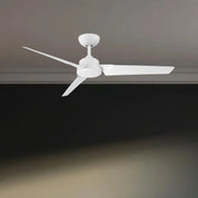 Modern Forms - Roboto 52" Matte White Outdoor Ceiling Fan | Bees Lighting