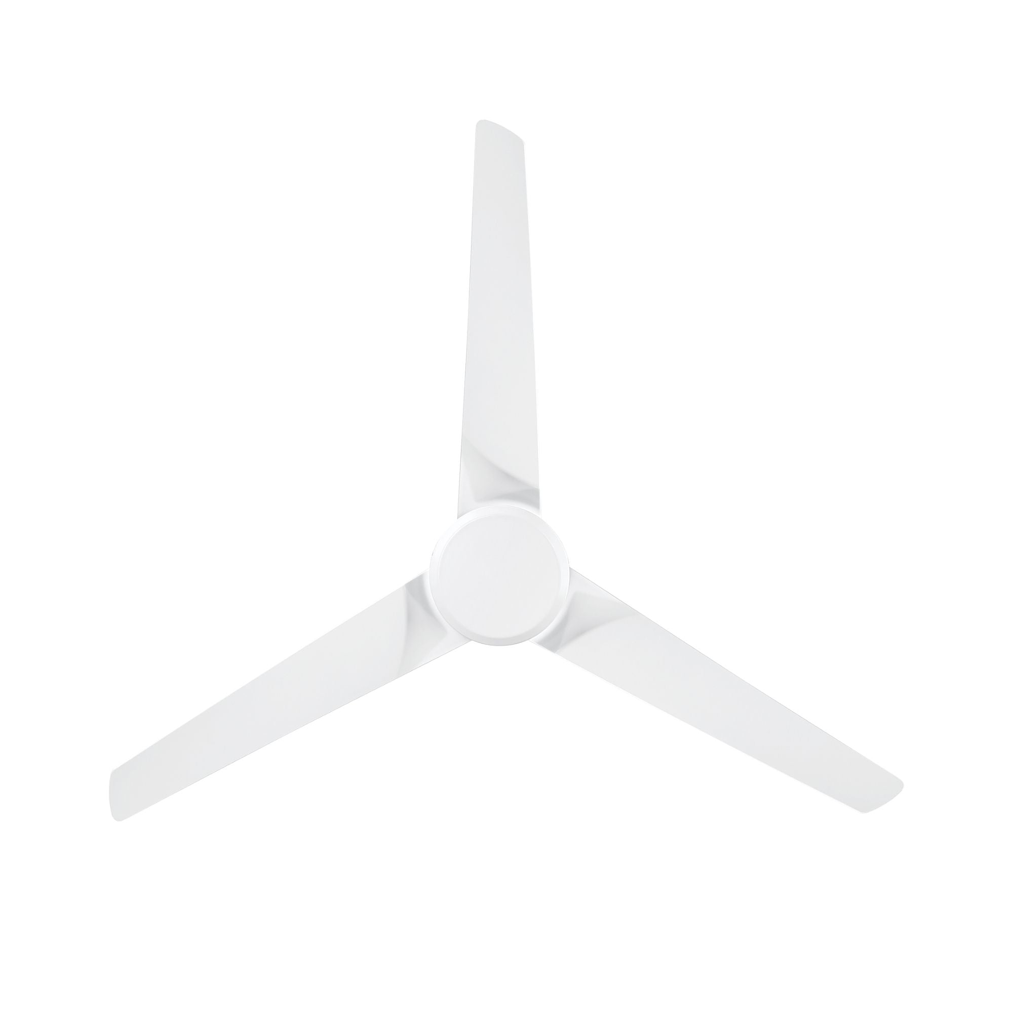 Roboto 52" Matte White Outdoor Ceiling Fan