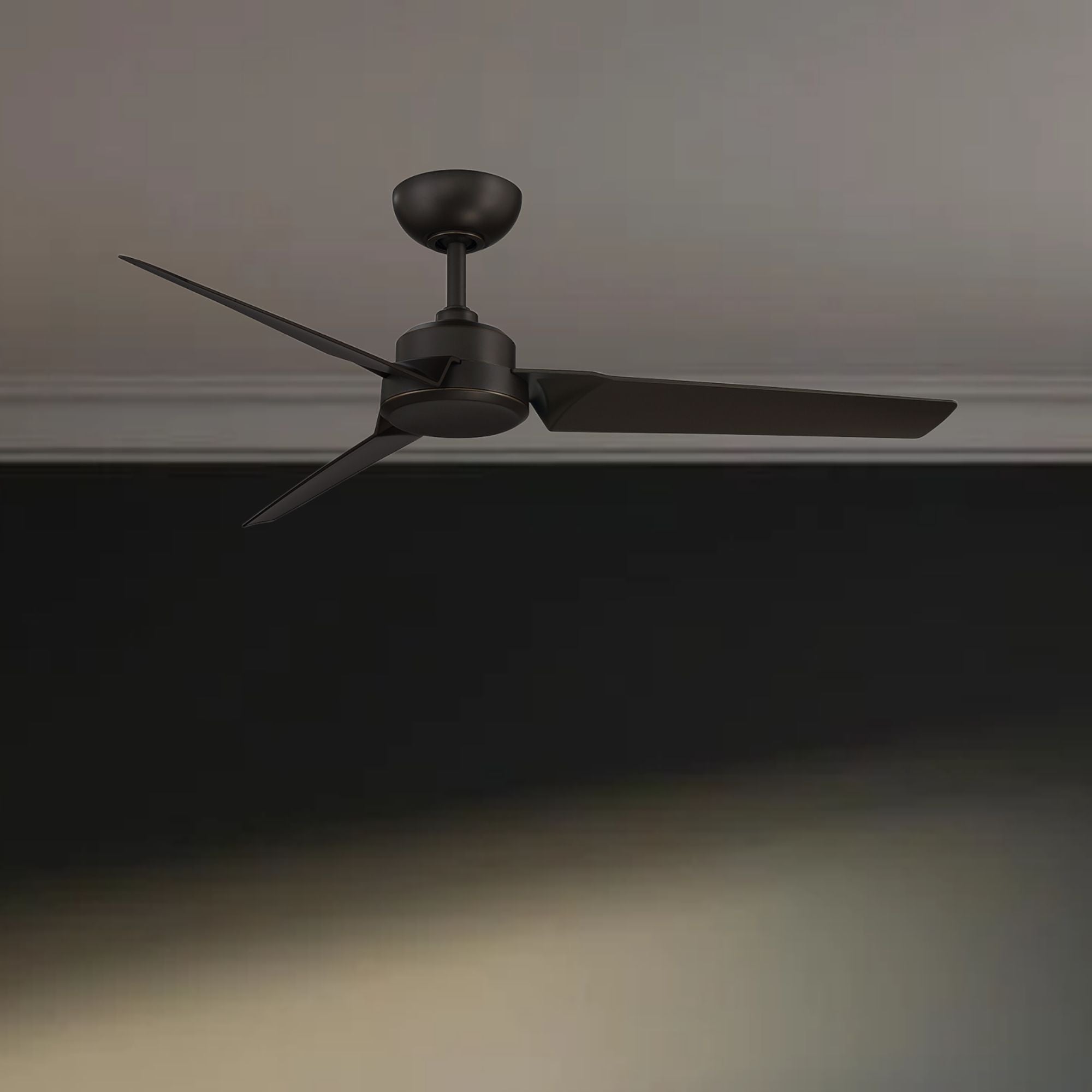 Roboto 52" Oil Rubbed Bronze Outdoor Ceiling Fan