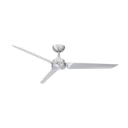 Roboto 62" Brushed Aluminum Outdoor Ceiling Fan