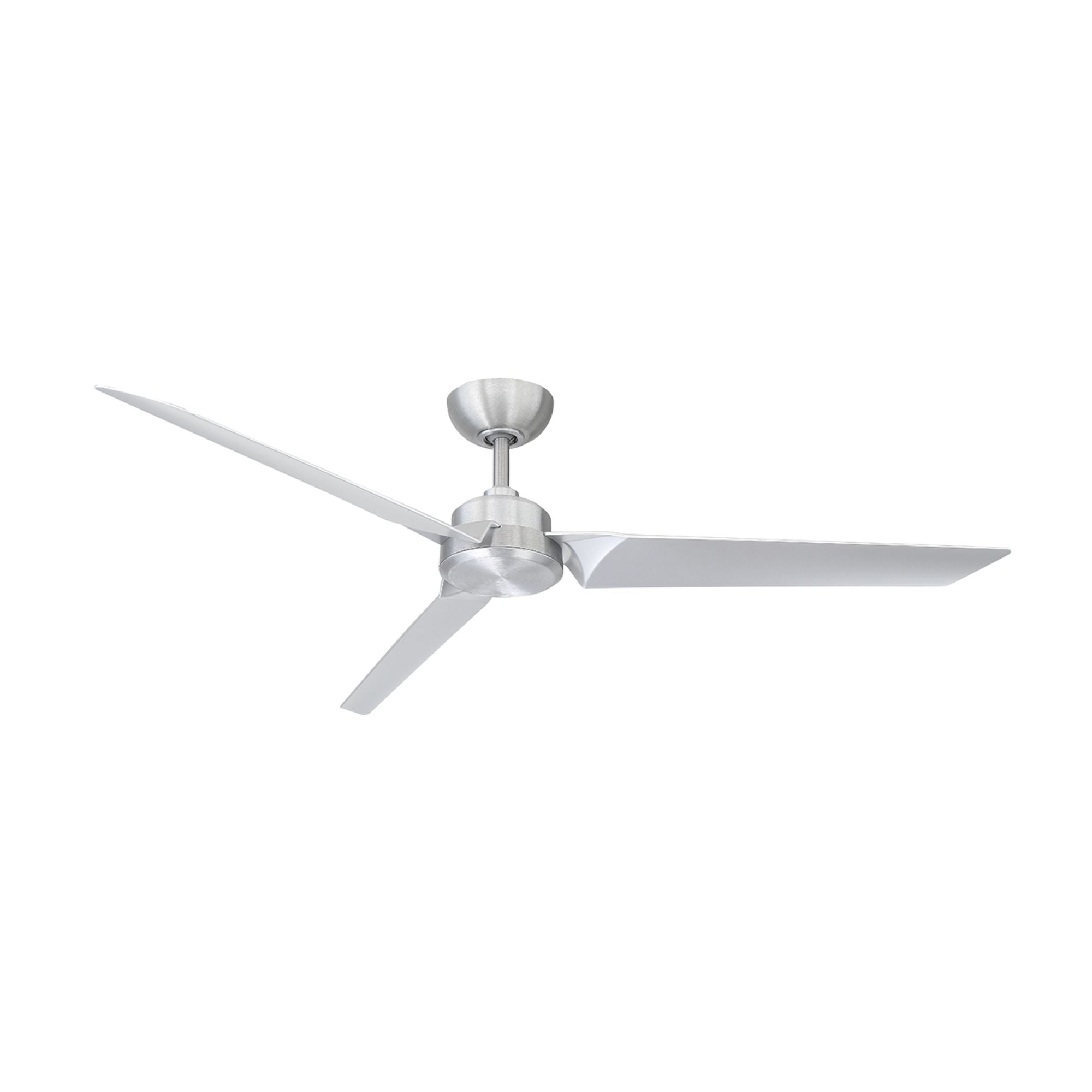 Roboto 62" Brushed Aluminum Outdoor Ceiling Fan