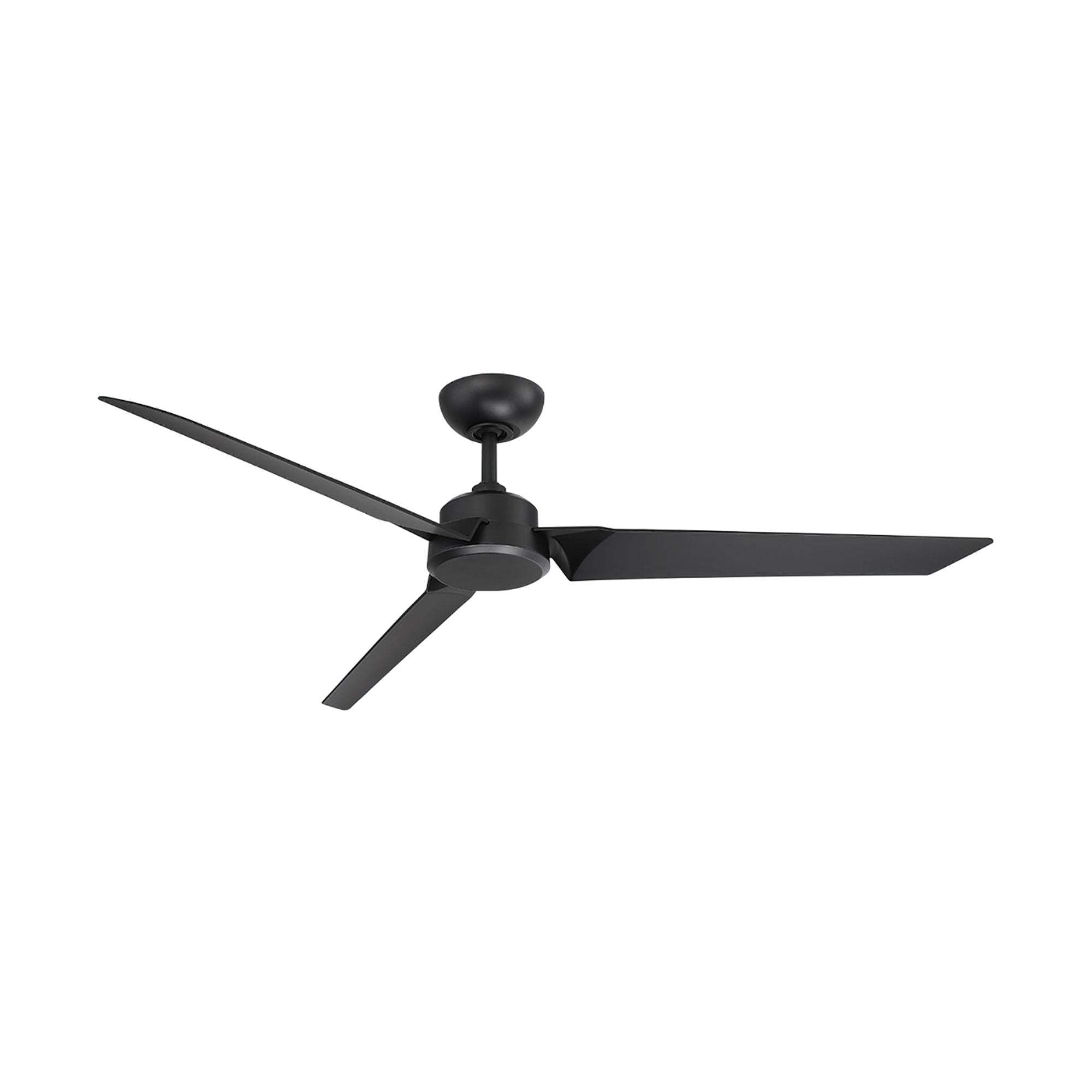 Roboto 62" Matte Black Outdoor Ceiling Fan