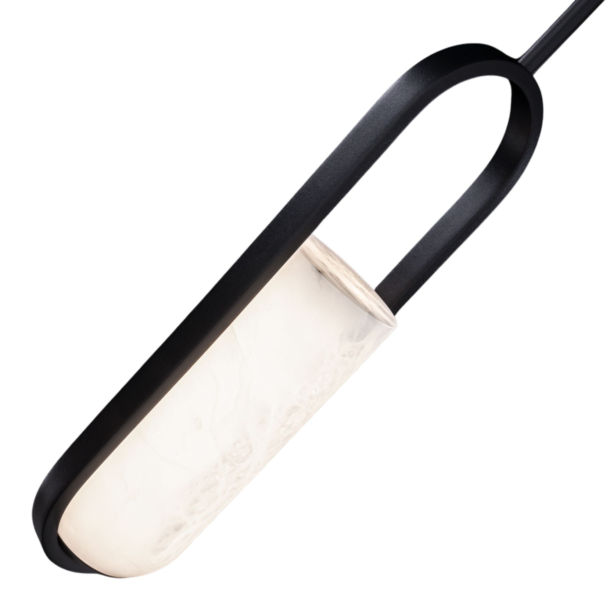 Rollins 16" LED Mini Pendant, Black Finish