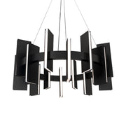 Ronan 32" LED Pendant, Black Finish