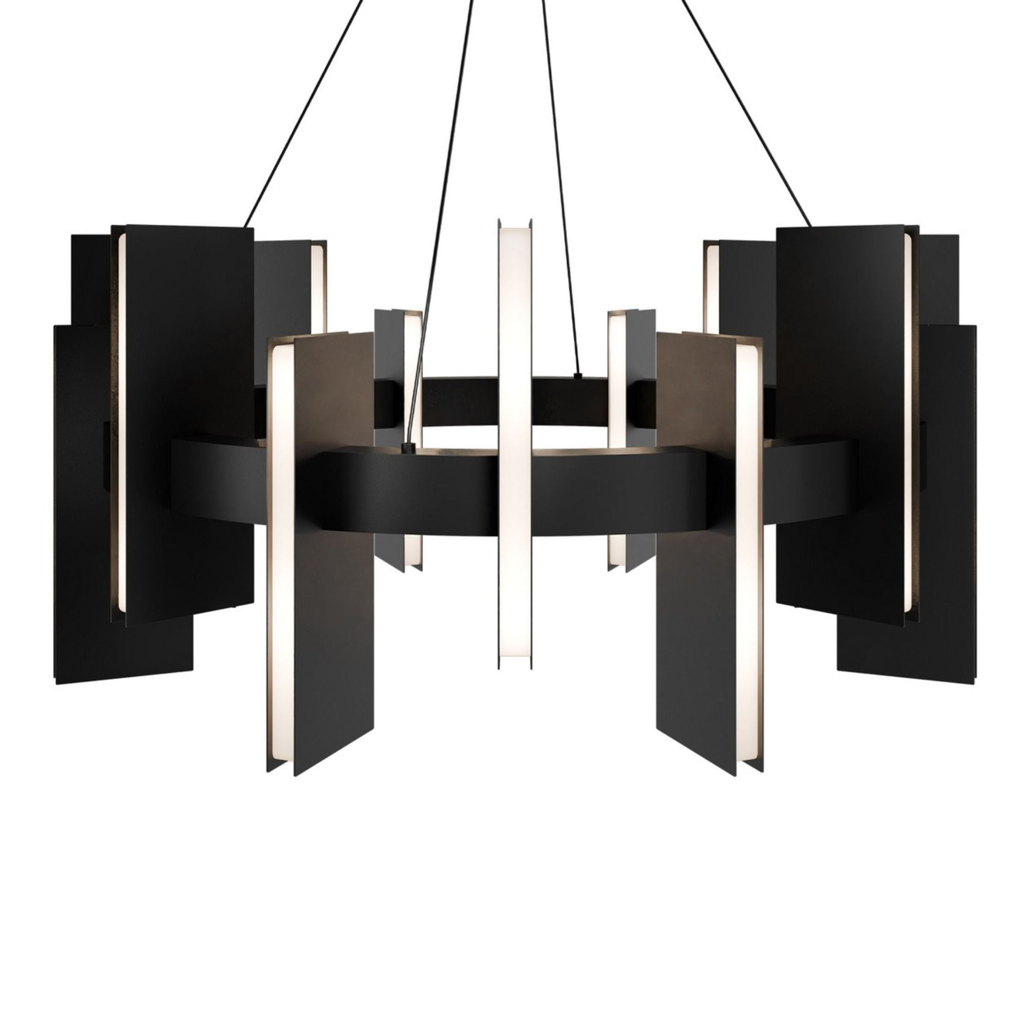 Ronan 32" LED Pendant, Black Finish