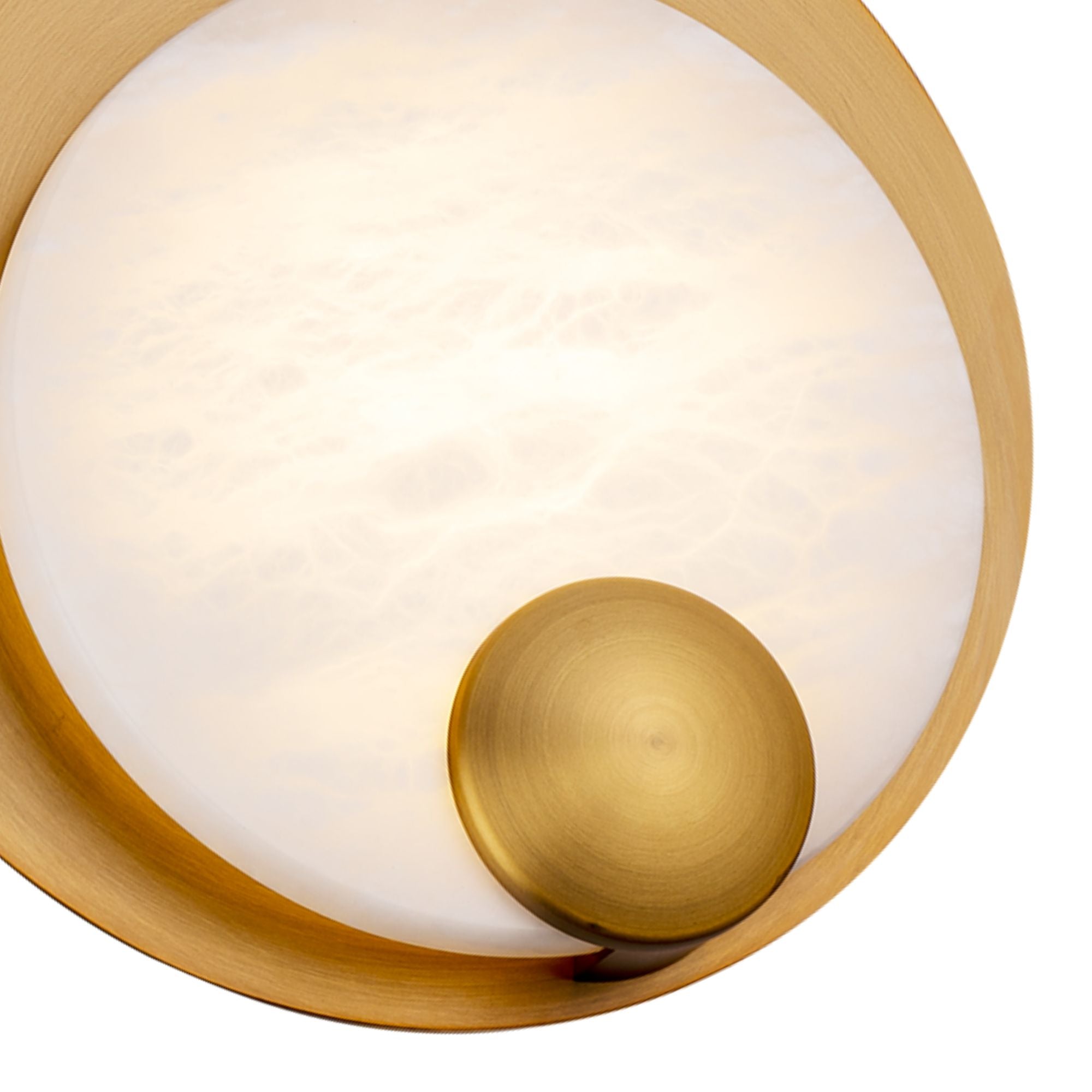 Rowlings 10" LED Wall Sconce, Aged Brass Finish