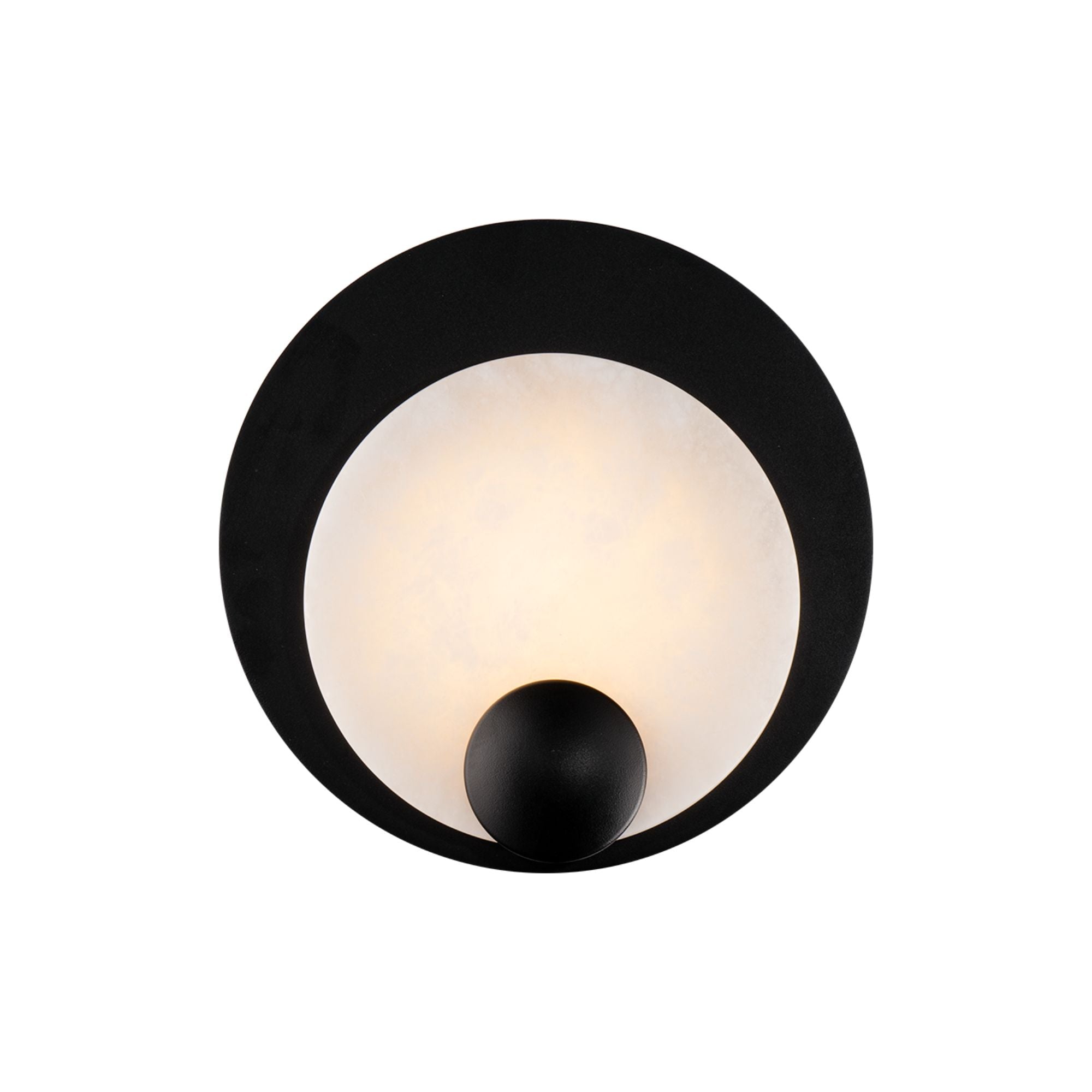 Rowlings 10" LED Wall Sconce, Black Finish