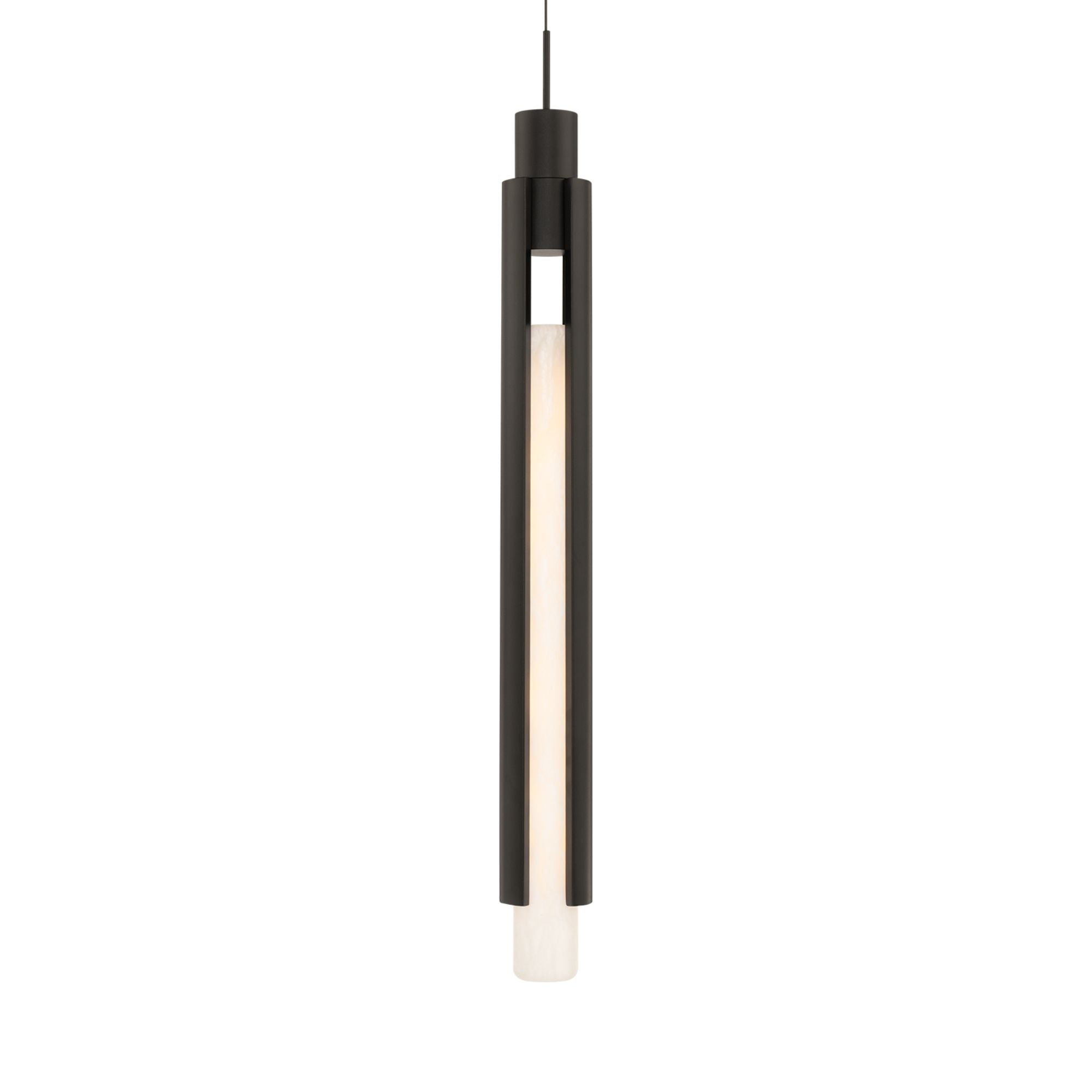 Saber 24" LED Mini Pendant, Black Finish