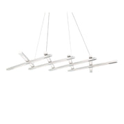 Scissors 80 in. 8 Lights LED Pendant Light