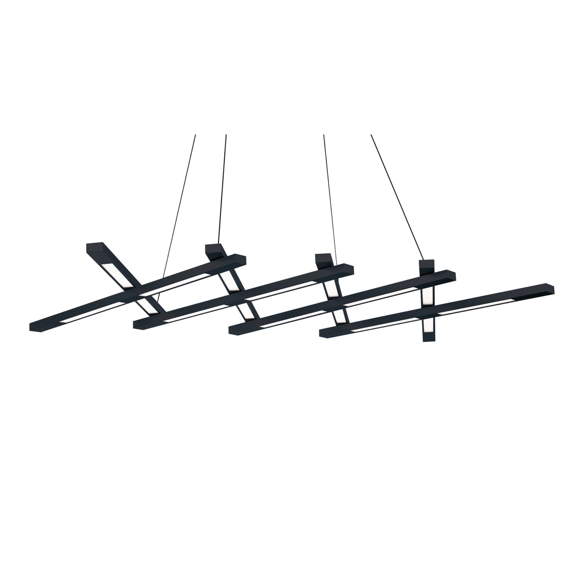 Scissors 80 in. 8 Lights LED Pendant Light
