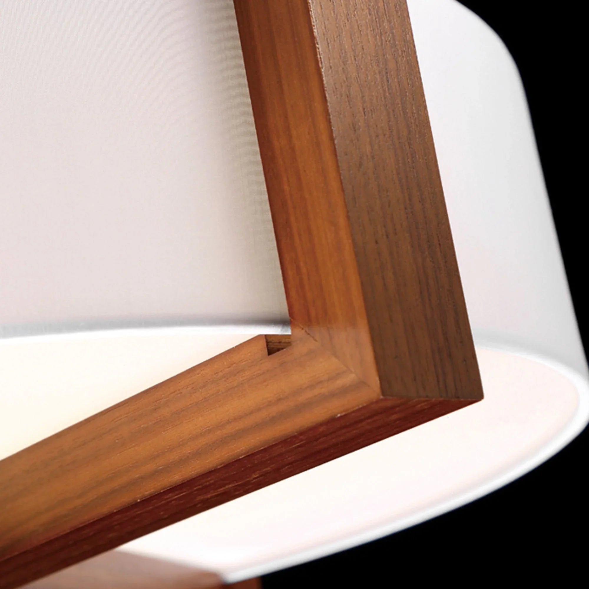 Modern Forms - Segment 21" LED Flush Mount, Dark Walnut Finish | Bees Lighting