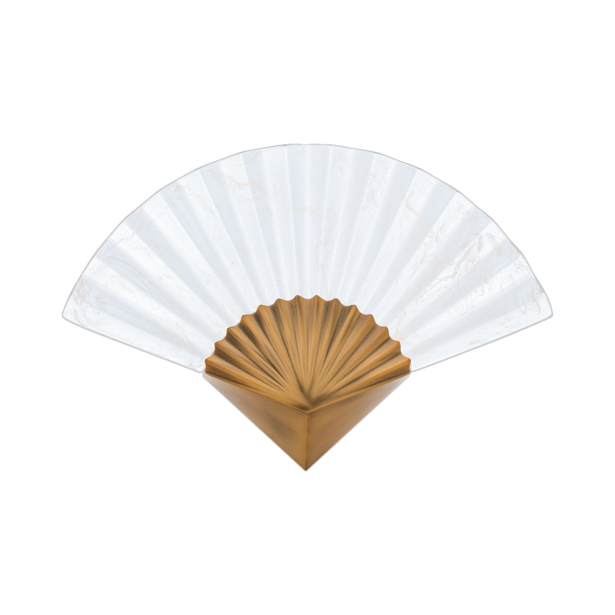 Sensu 17" LED Wall Sconce, Aged Brass Finish