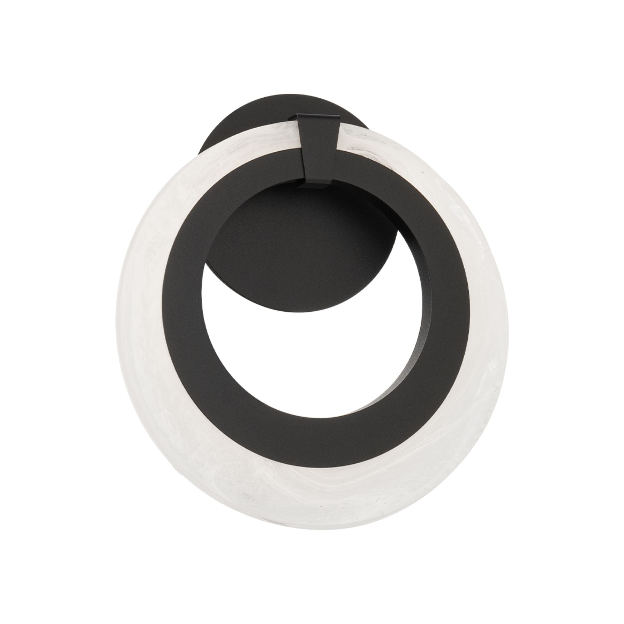 Serenity 11" LED Wall Sconce, Black Finish