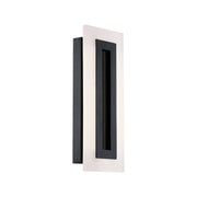 Shadow LED Outdoor Wall Sconce 722 lumens Black Finish - Bees Lighting