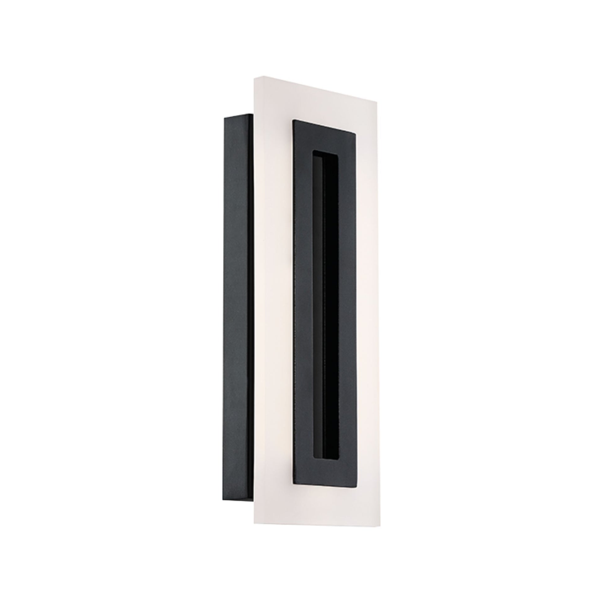 Shadow LED Outdoor Wall Sconce 722 lumens Black Finish - Bees Lighting