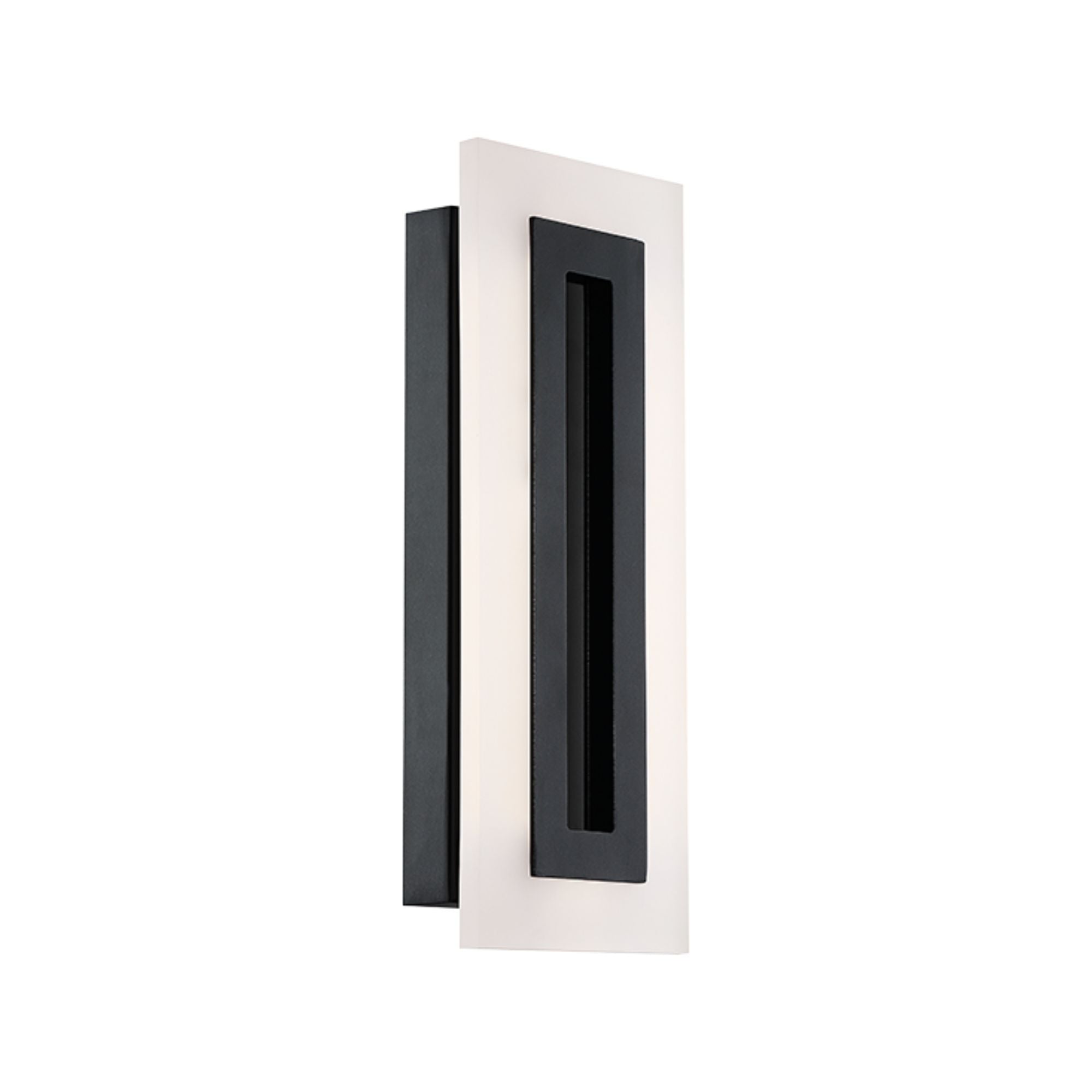 Shadow LED Outdoor Wall Sconce 722 lumens Black Finish - Bees Lighting
