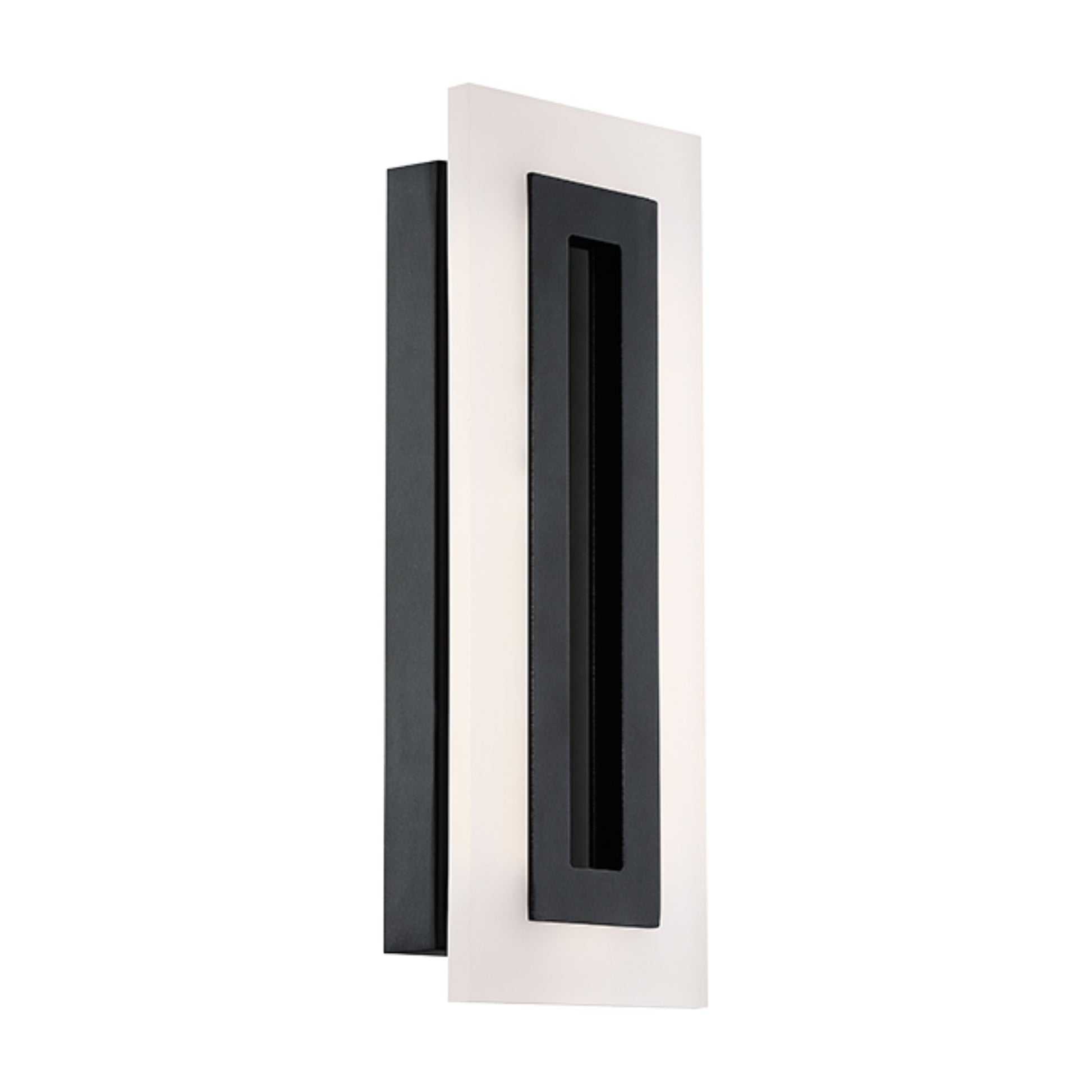 Shadow LED Outdoor Wall Sconce 722 lumens Black Finish - Bees Lighting