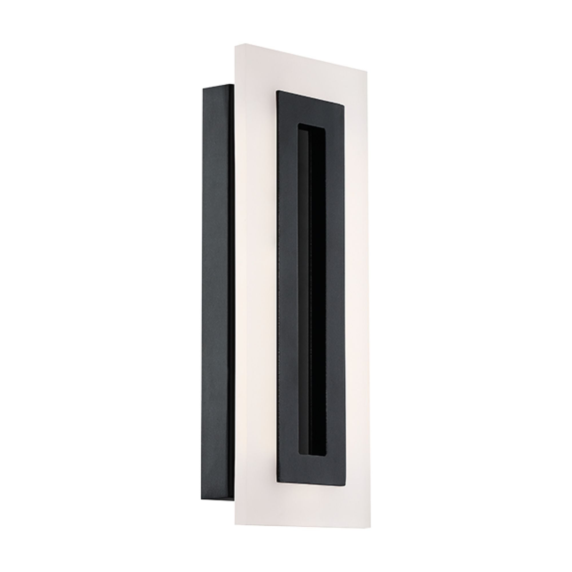 Shadow LED Outdoor Wall Sconce 722 lumens Black Finish - Bees Lighting