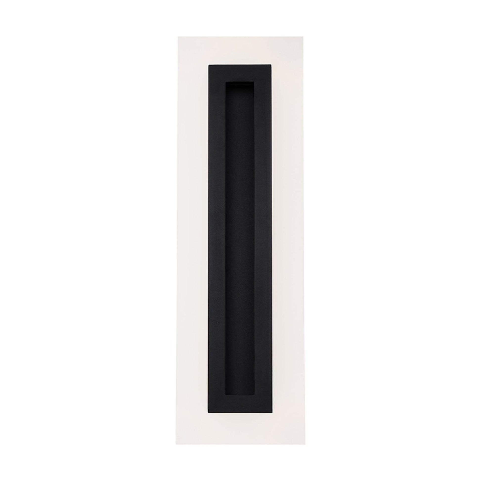 Shadow 24" LED Outdoor Wall Sconce, Black Finish - Bees Lighting