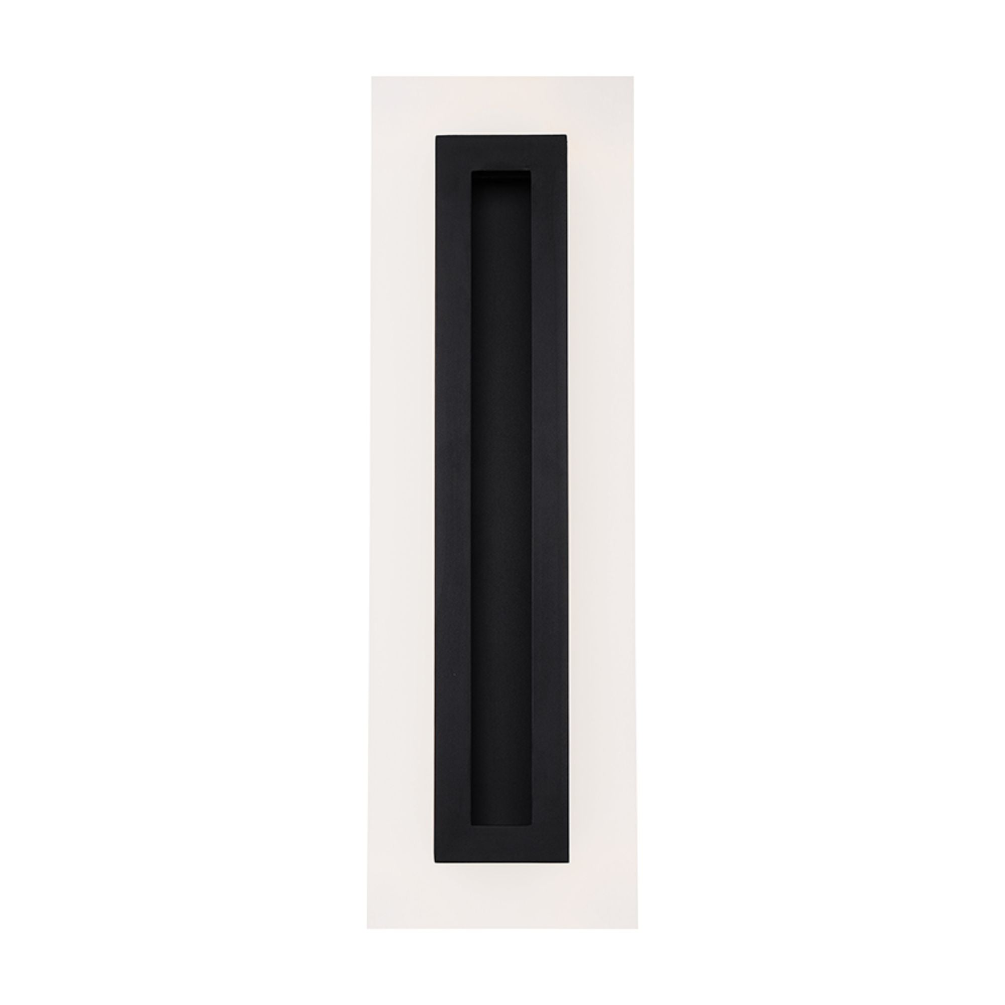 Shadow 24" LED Outdoor Wall Sconce, Black Finish - Bees Lighting