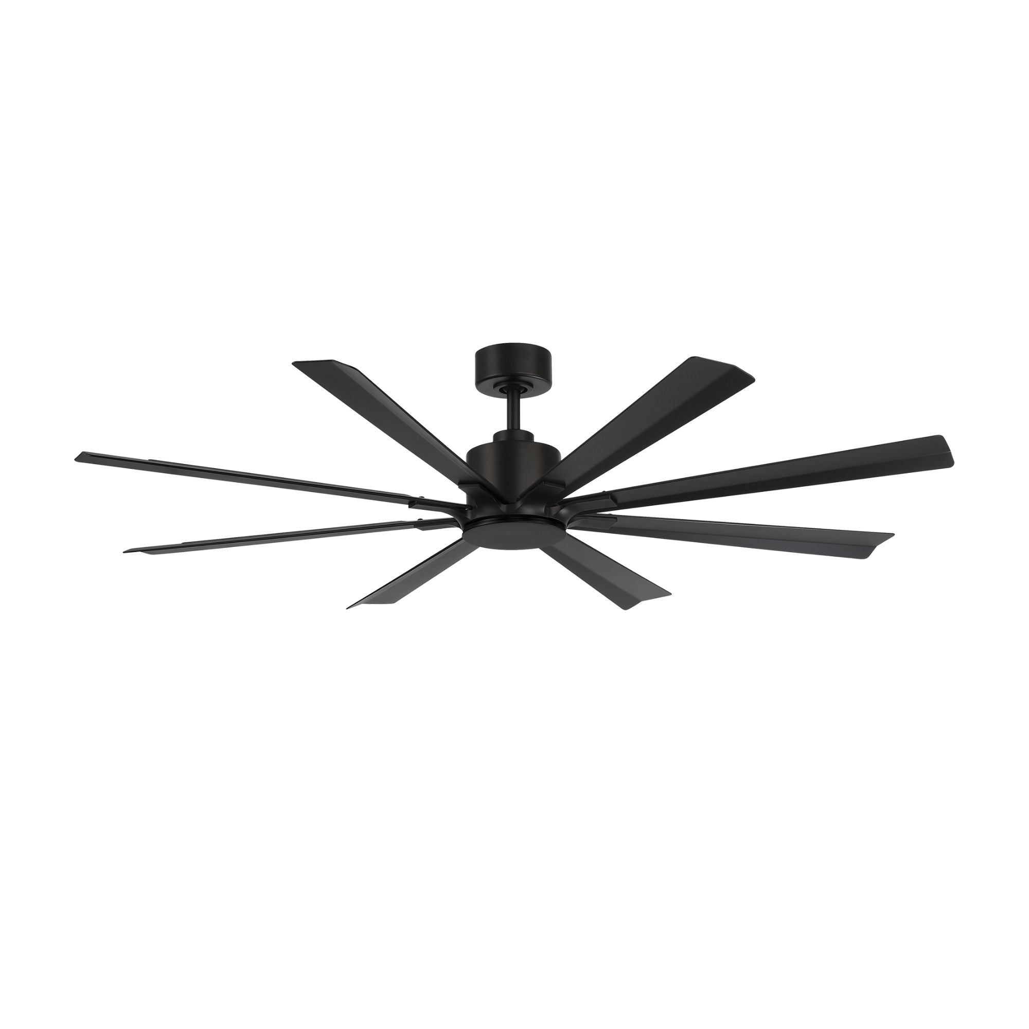 Size Matters 65" Matte Black Smart Windmill Ceiling Fan