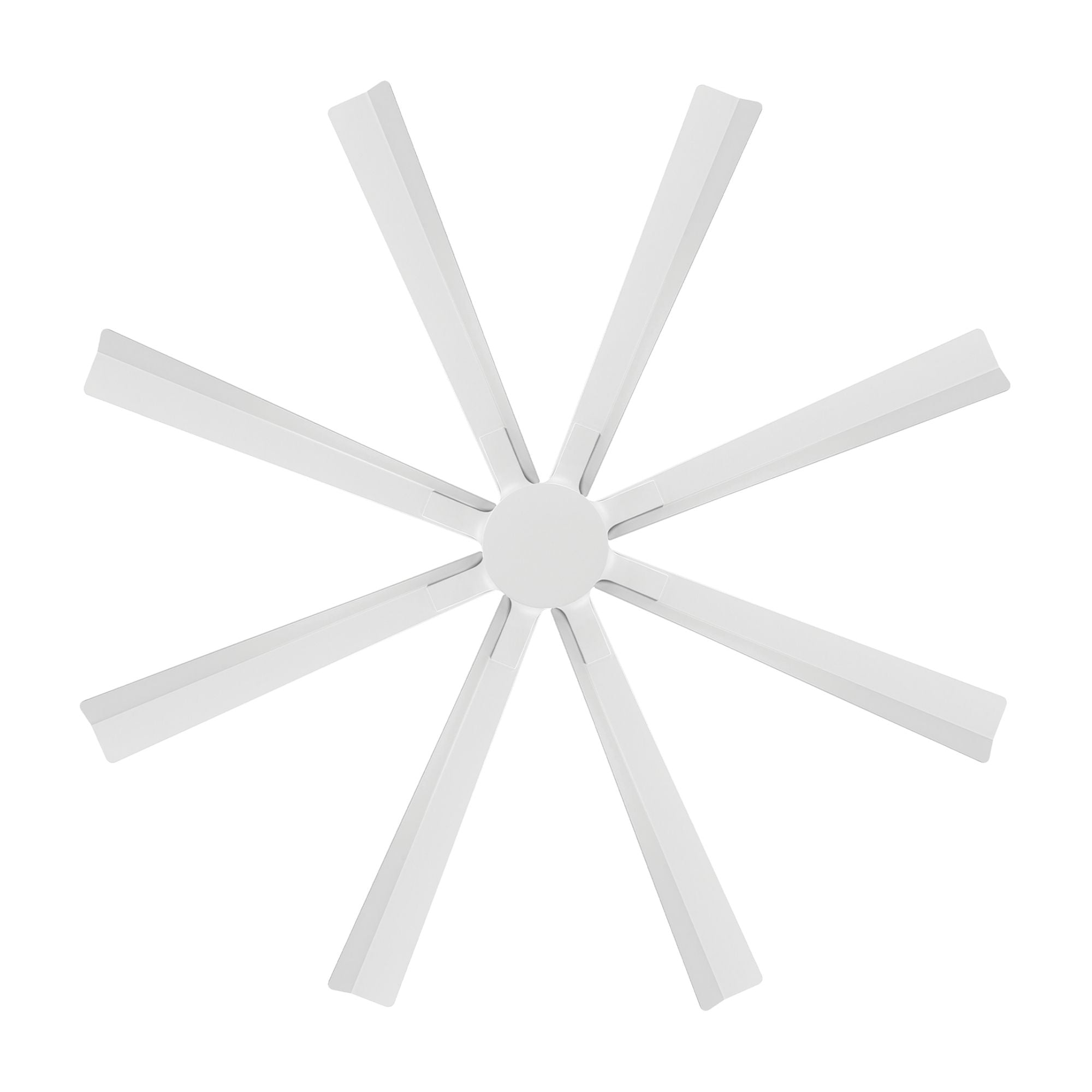 Size Matters 65" Matte White Smart Windmill Ceiling Fan