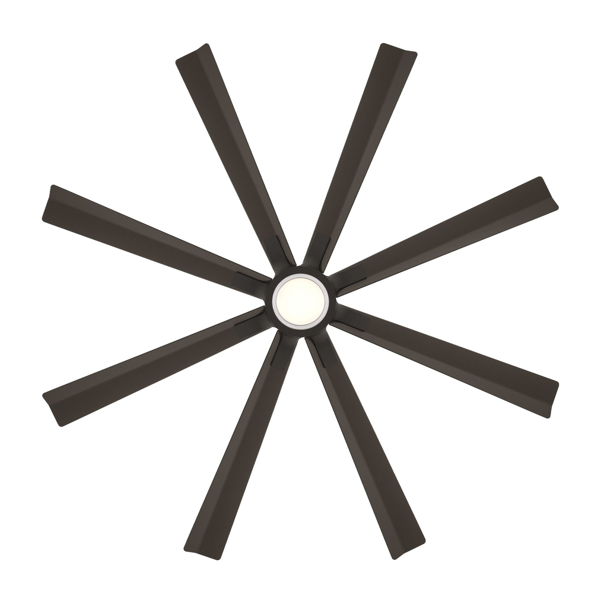 Size Matters 65" Bronze Smart Windmill Ceiling Fan with LED Light