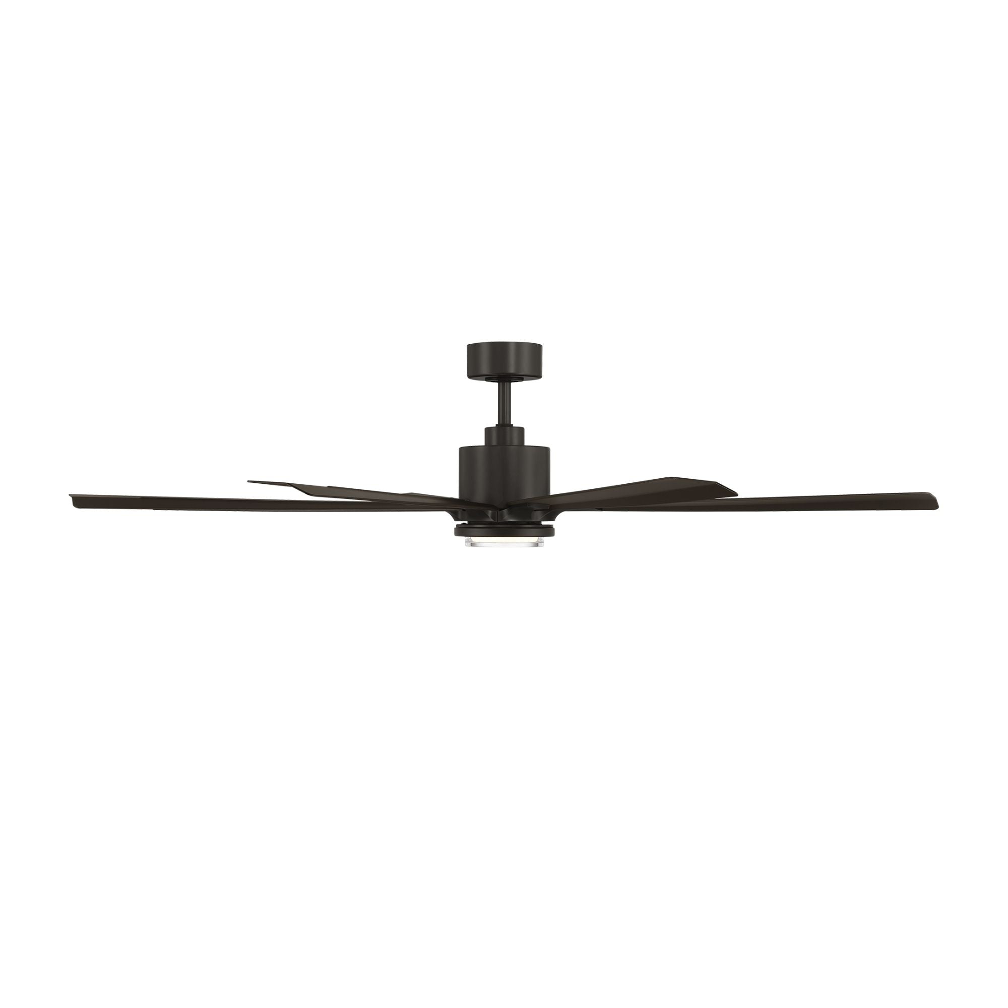 Size Matters 65" Bronze Smart Windmill Ceiling Fan with LED Light