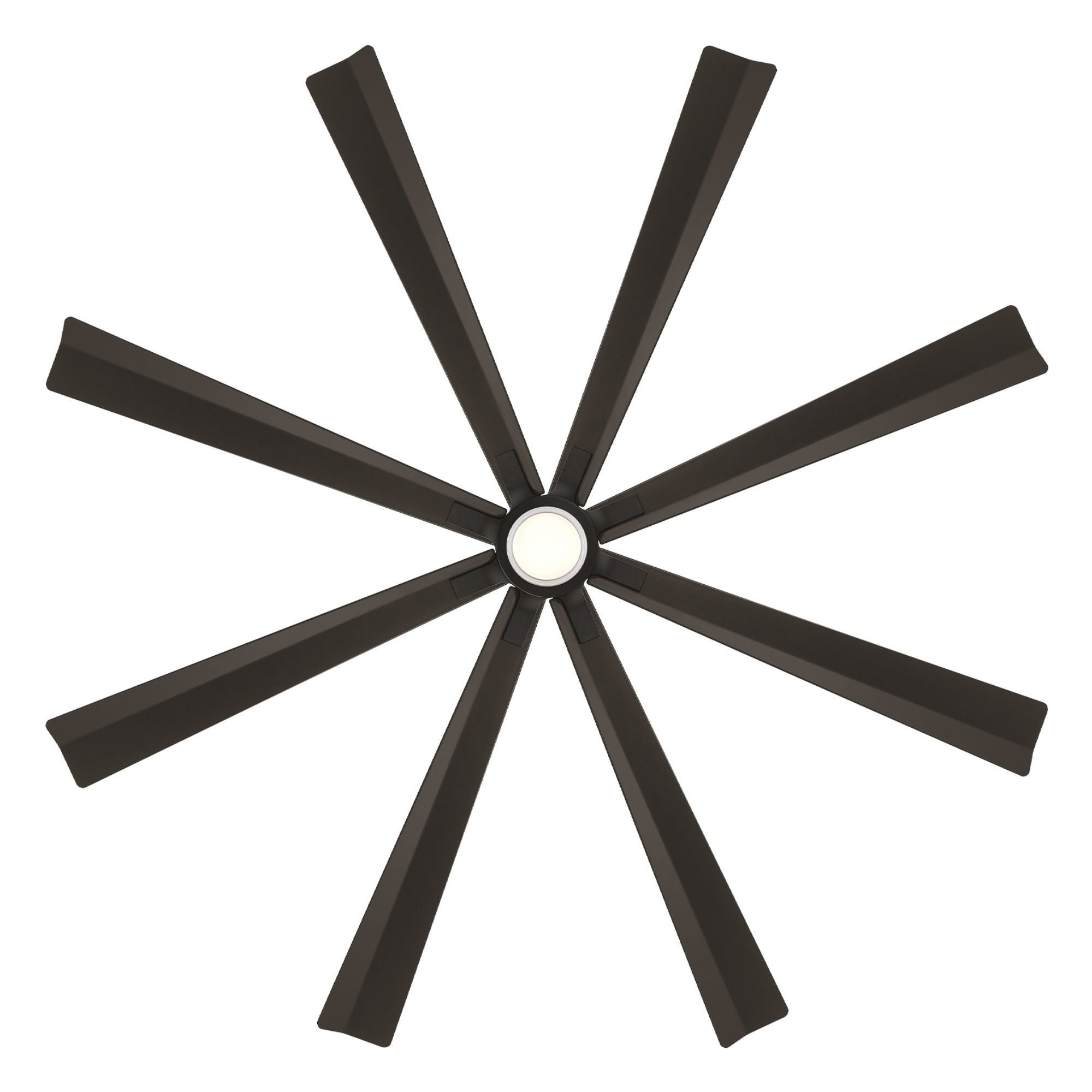 Size Matters 84" Bronze Smart Windmill Ceiling Fan with LED Light