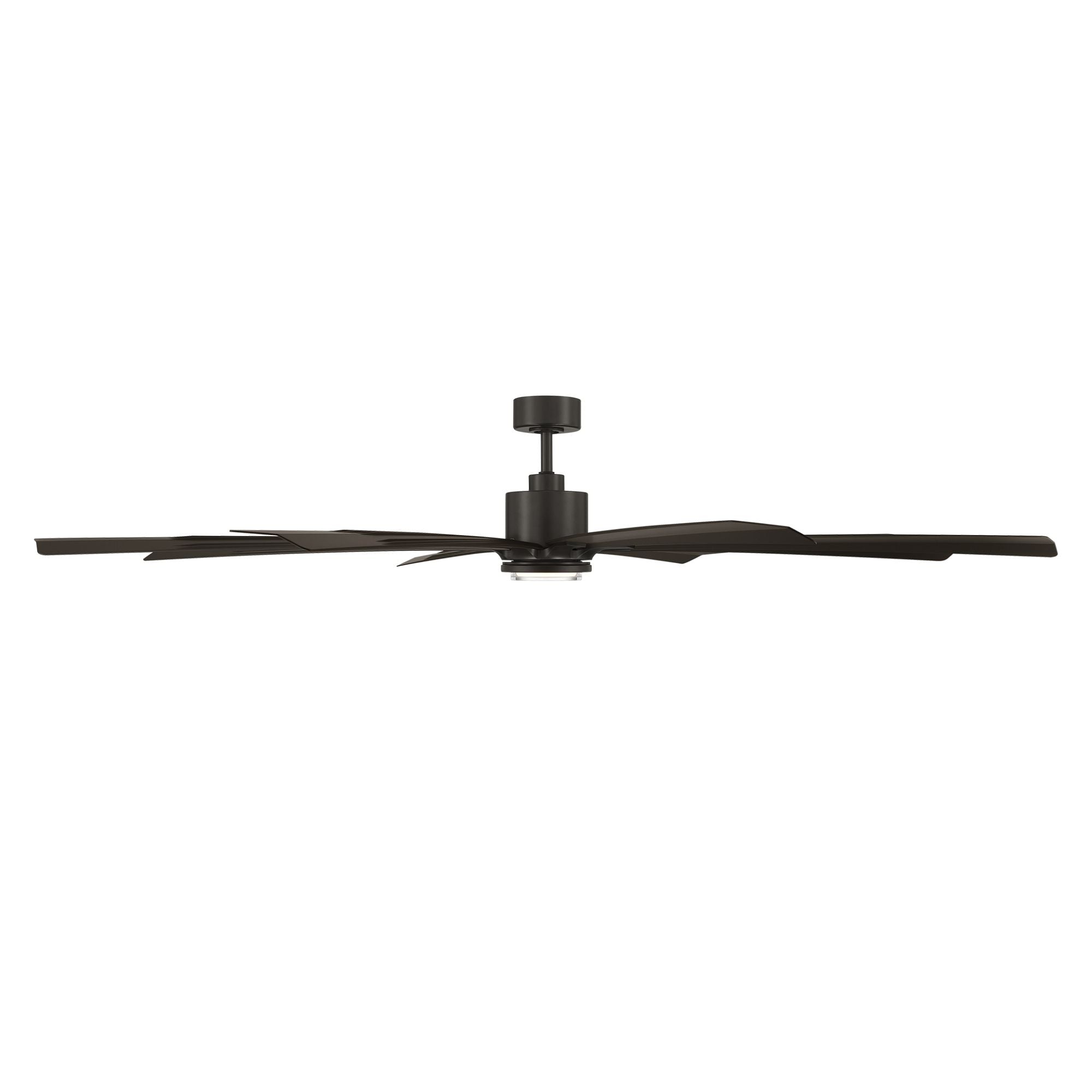 Size Matters 84" Bronze Smart Windmill Ceiling Fan with LED Light