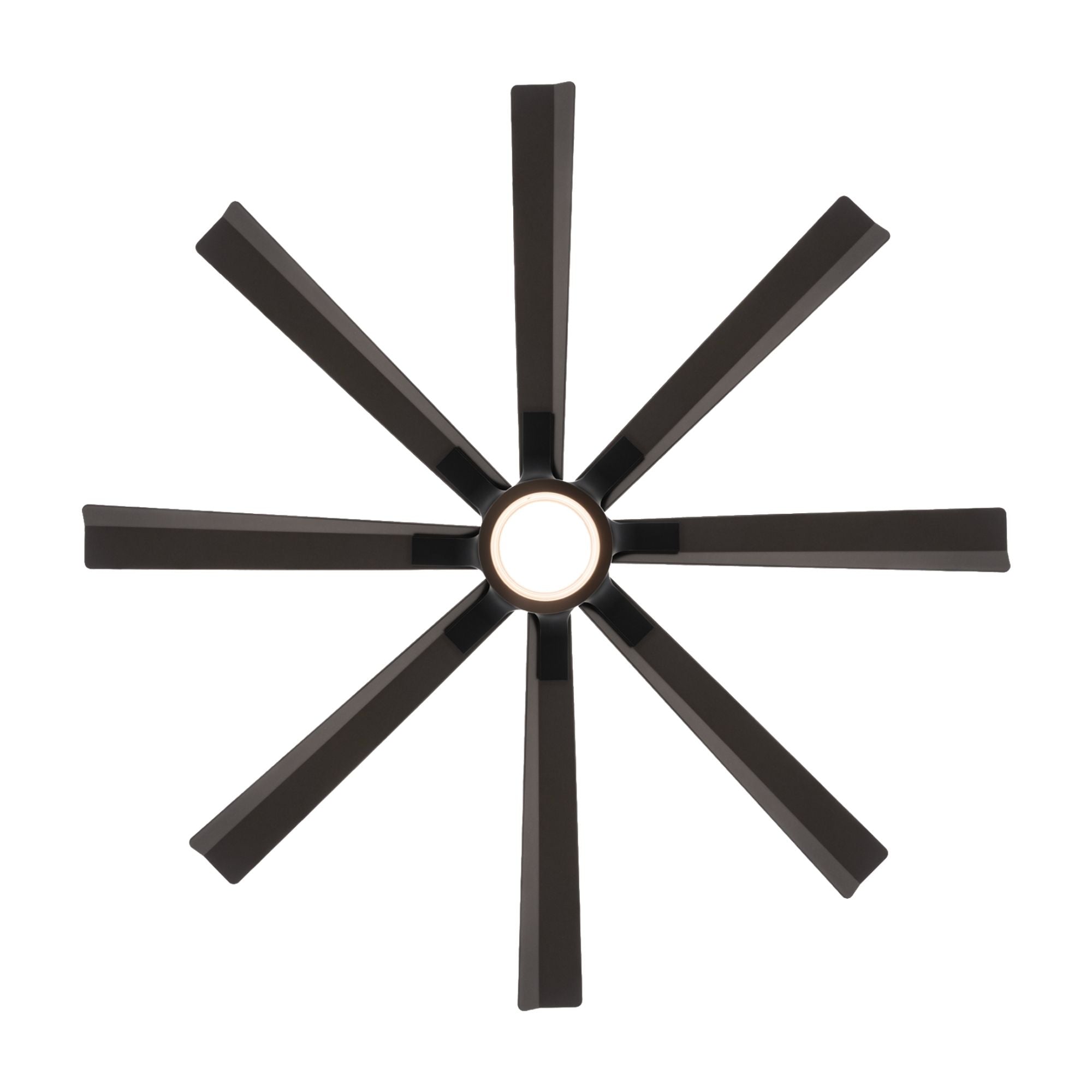 Size Matters 56" Bronze Smart Windmill Ceiling Fan with LED Light