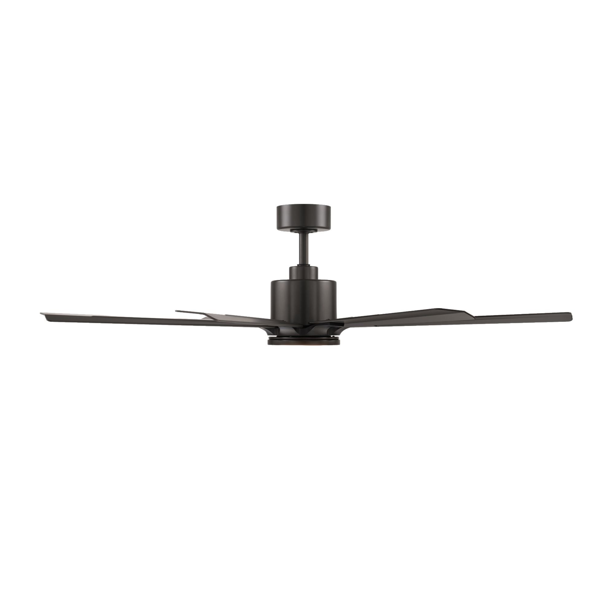 Size Matters 56" Bronze Smart Windmill Ceiling Fan with LED Light