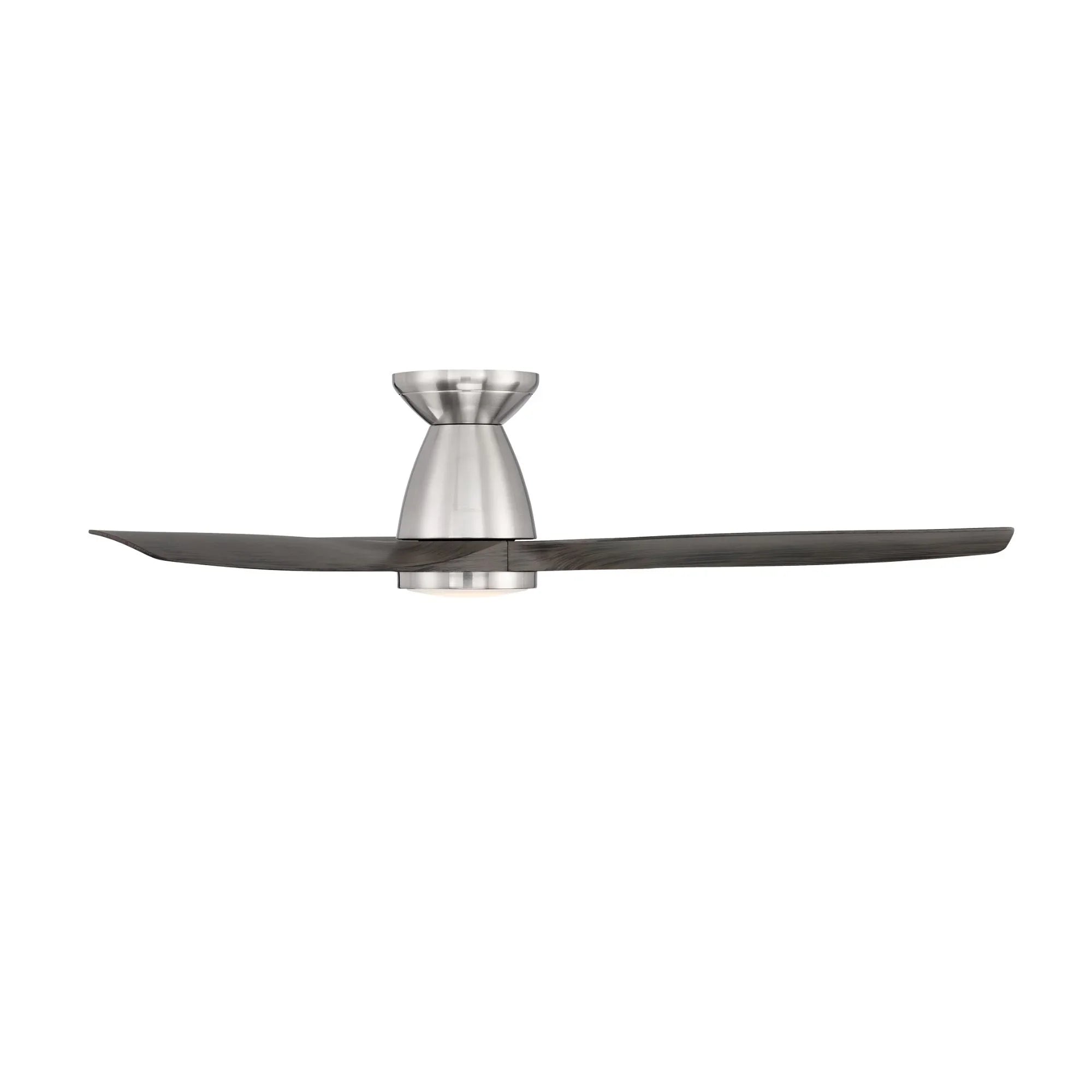 Skylark Flush 54" Nickel LED Smart Ceiling Fan