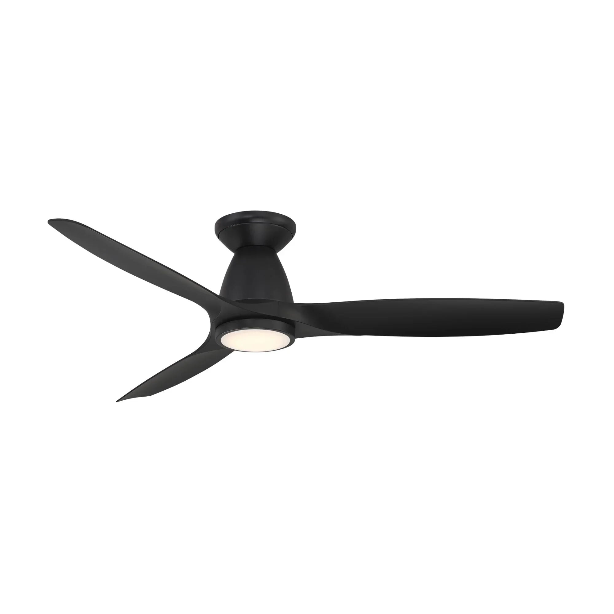Skylark Flush 54" Black LED Smart Ceiling Fan
