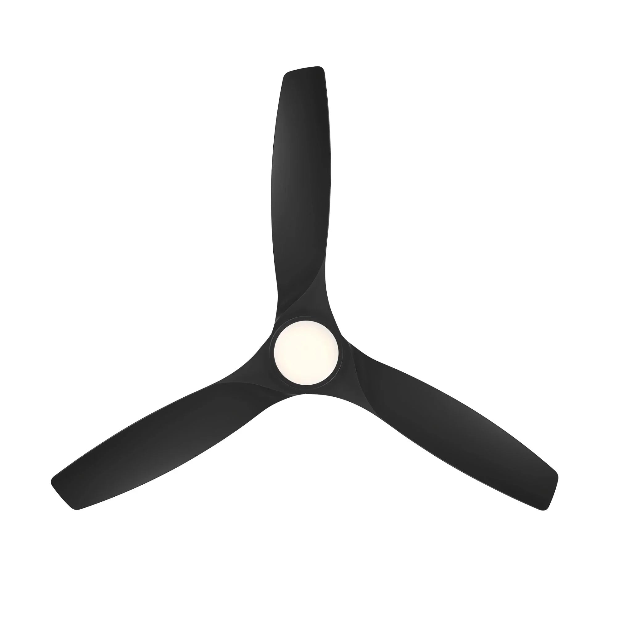 Skylark Flush 54" Black LED Smart Ceiling Fan