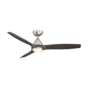Skylark 54" Nickel LED Smart Ceiling Fan